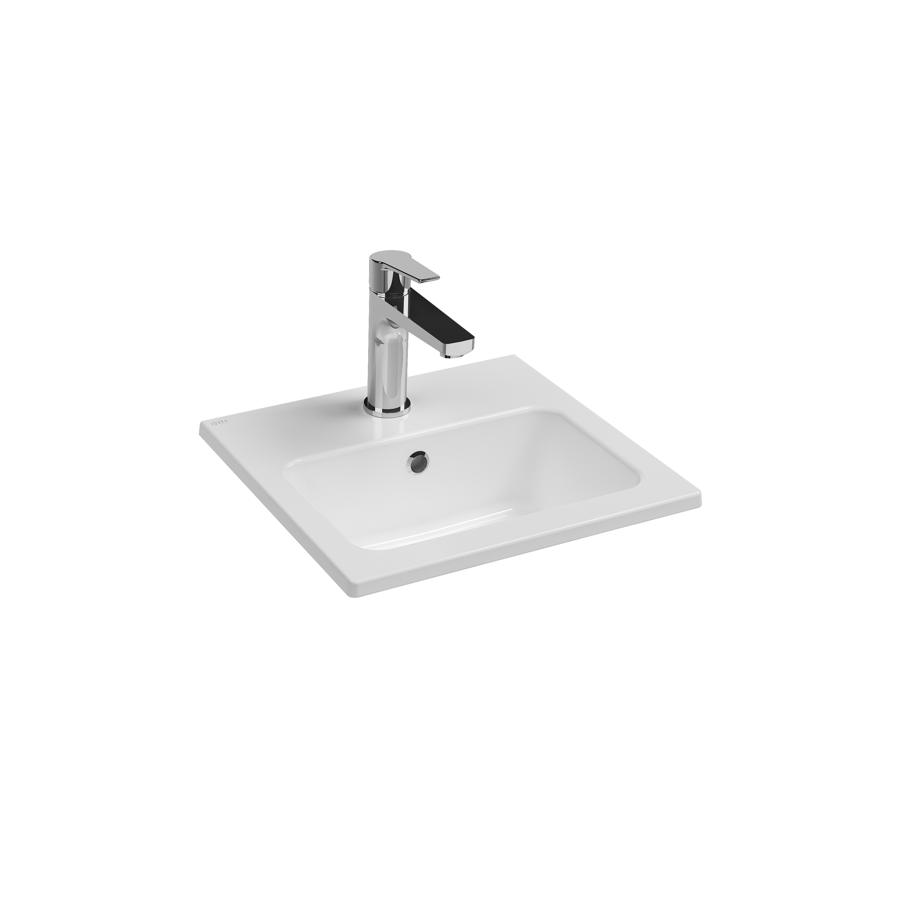 SistemaT Compacto Washbasin, 40 x 36 cm