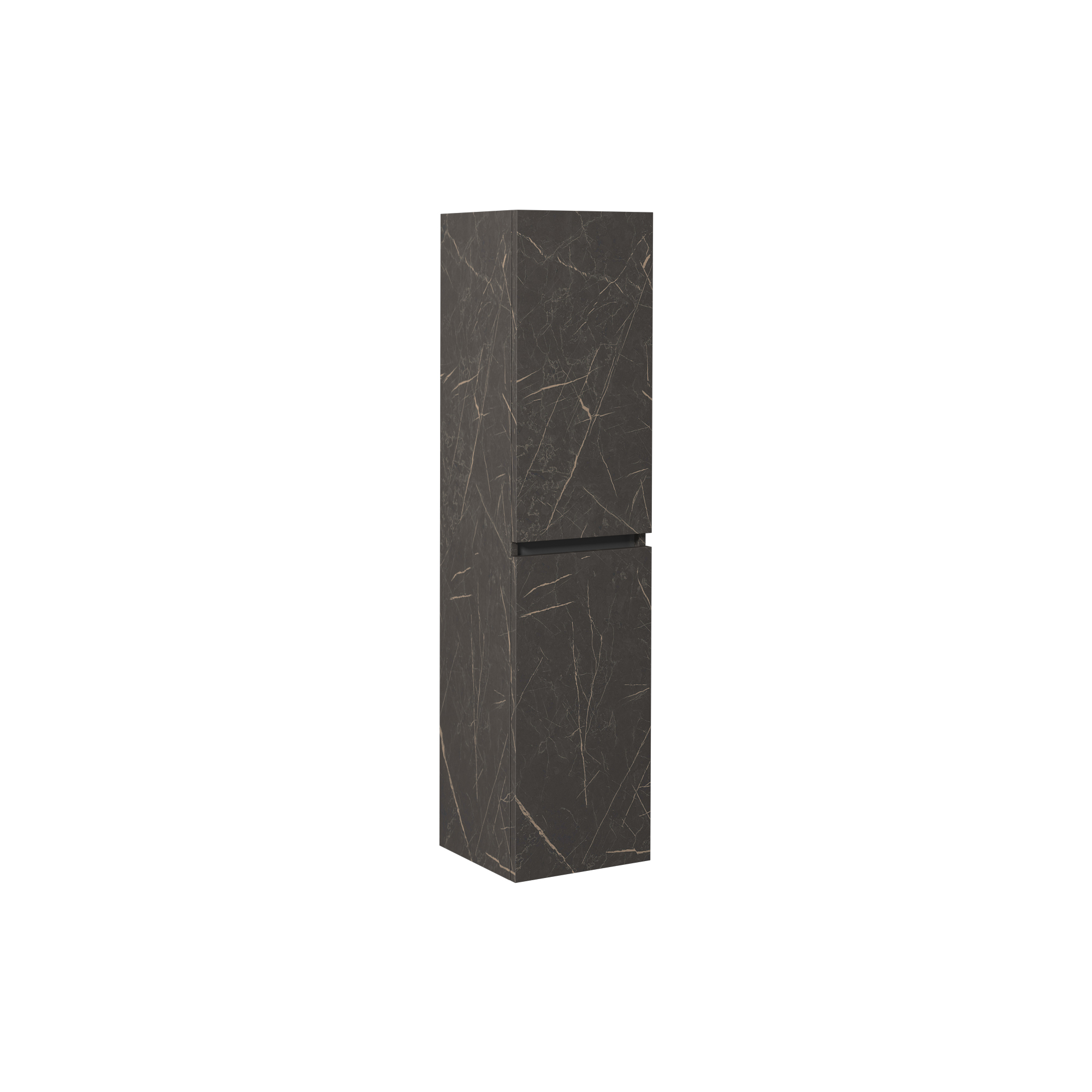 Trio + 35 cm Tall Cabinet, Latin Marble Right