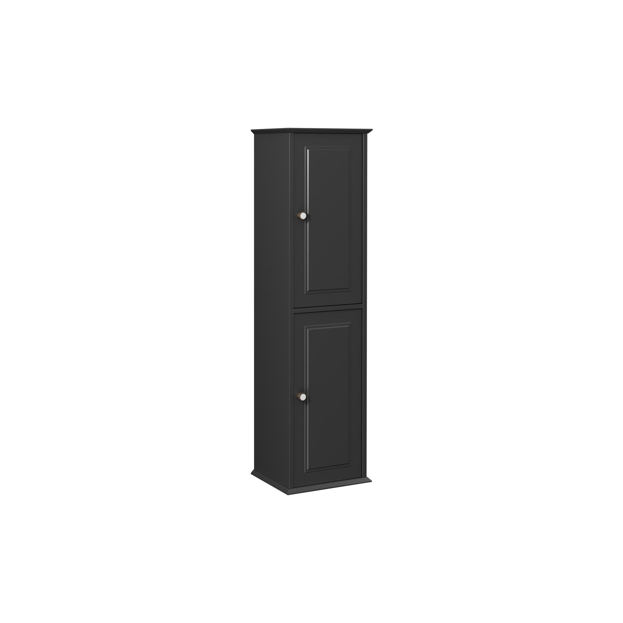 Siento Tall Cabinet, Thermoform Anthracite Right 35 cm