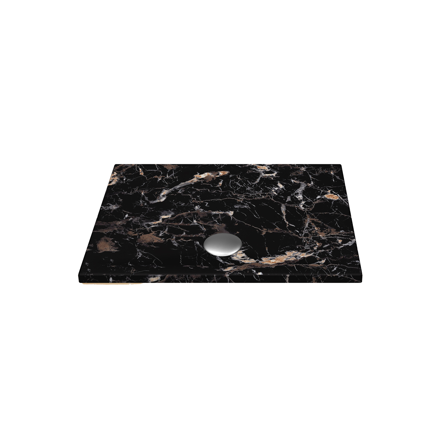 Marmo Black Duş Teknesi 900x700 mm