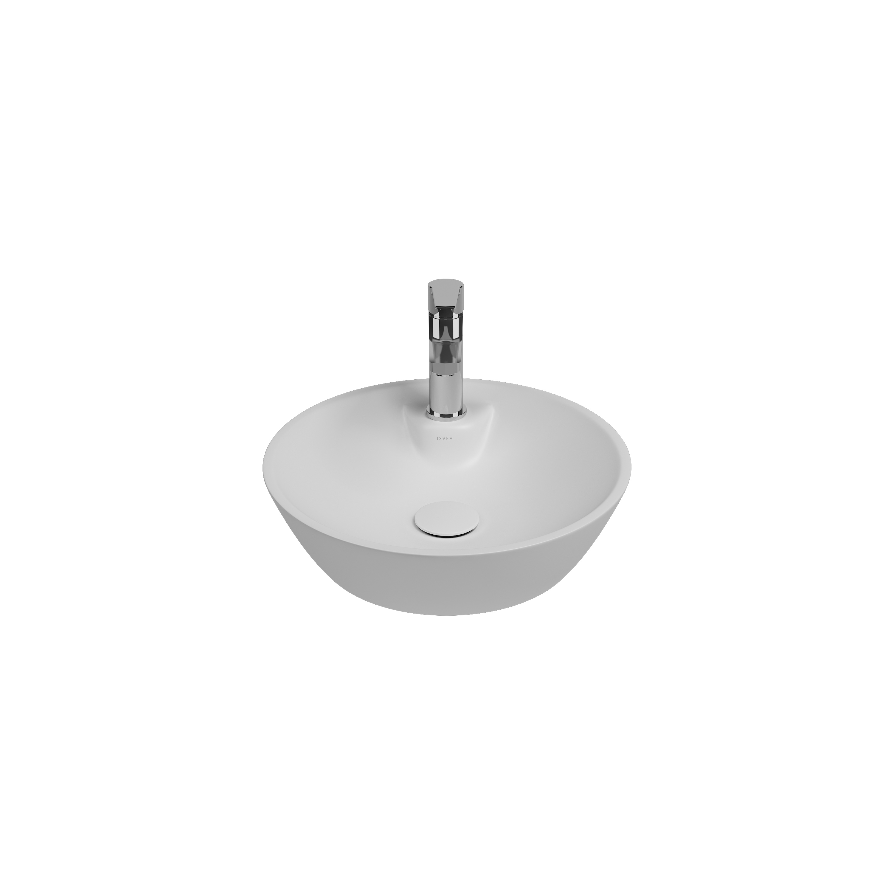 SistemaY Countertop Washbasin, 52 cm