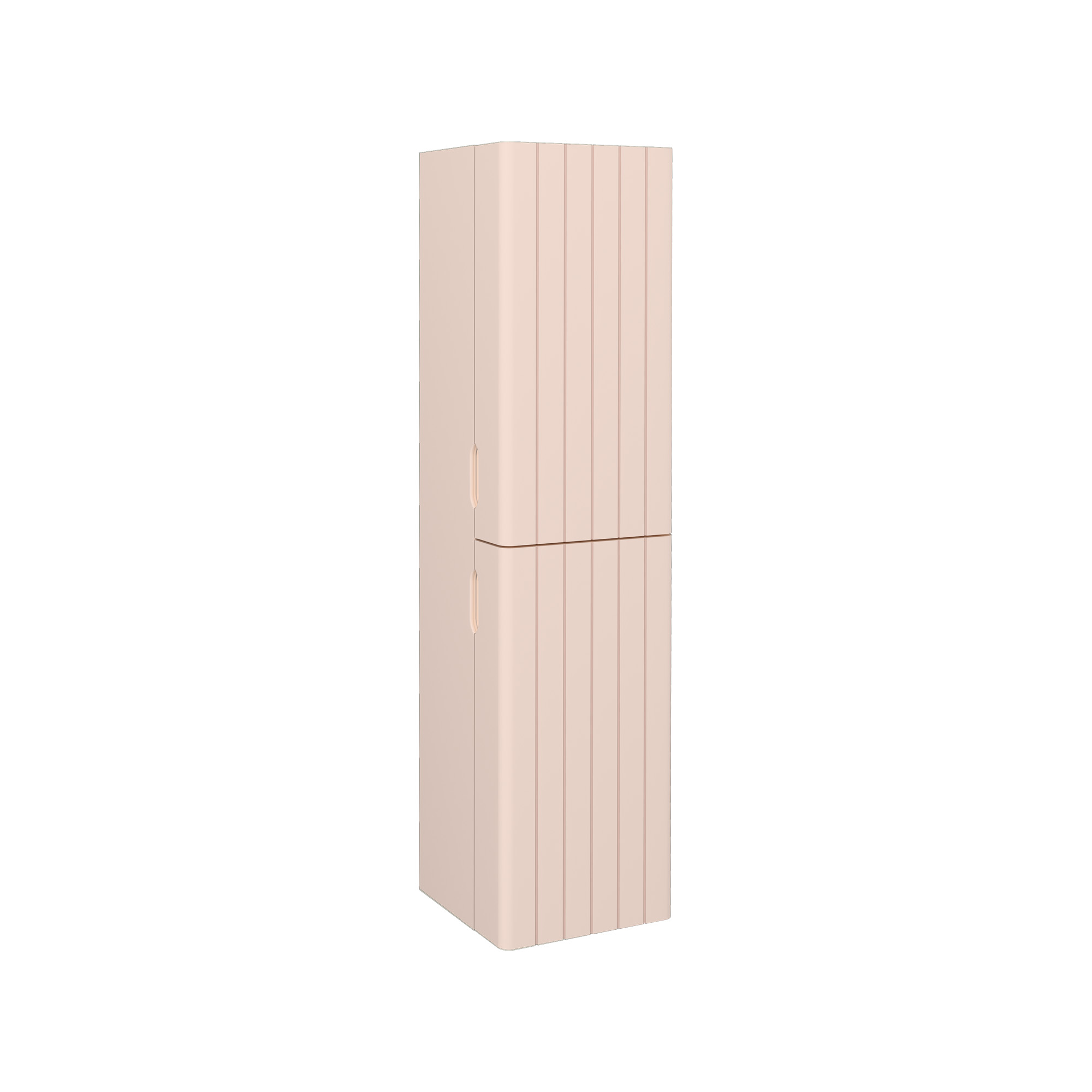 Vea Tall Cabinet Right, Rosa 35 cm