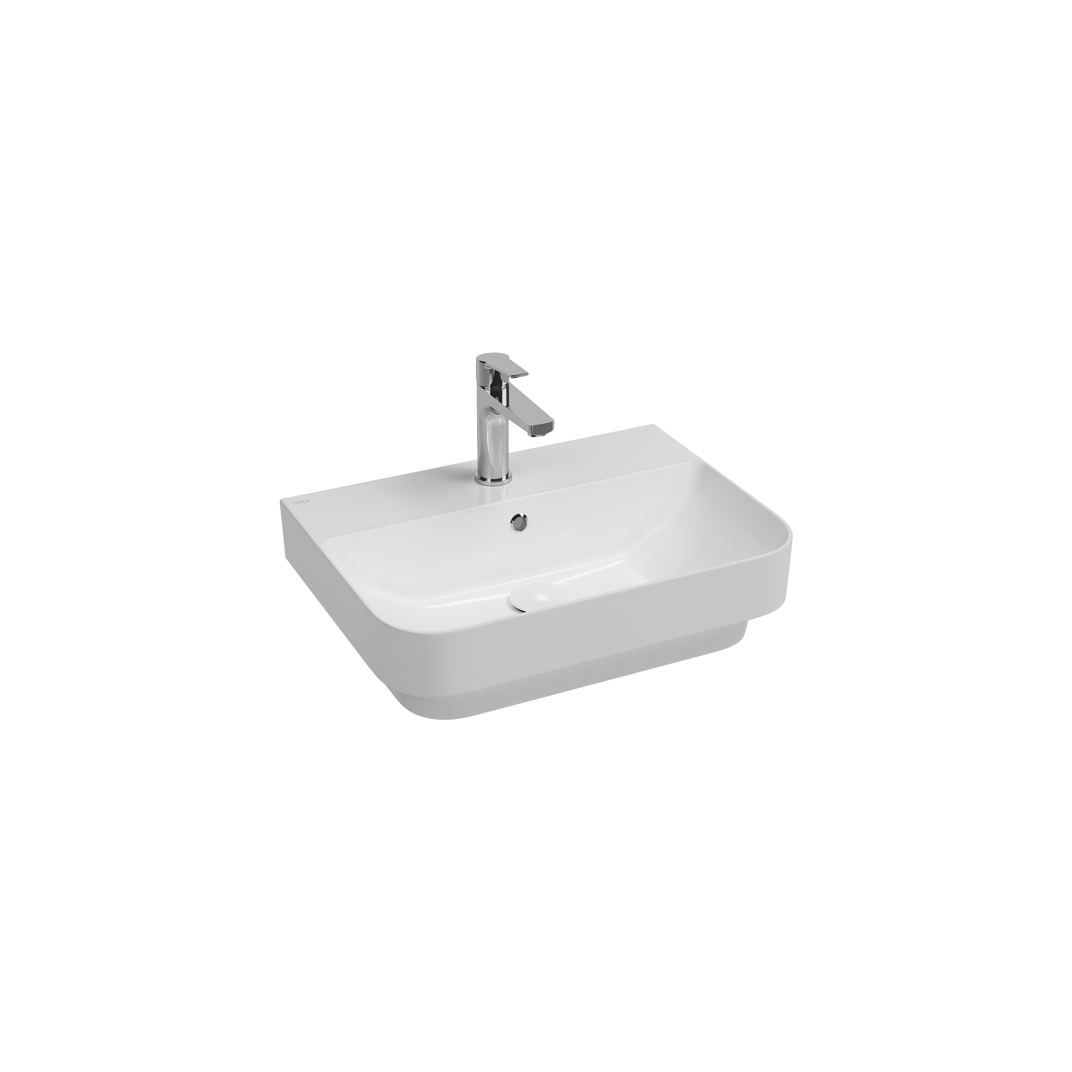 Sottaqua Inset Washbasin, 57 cm