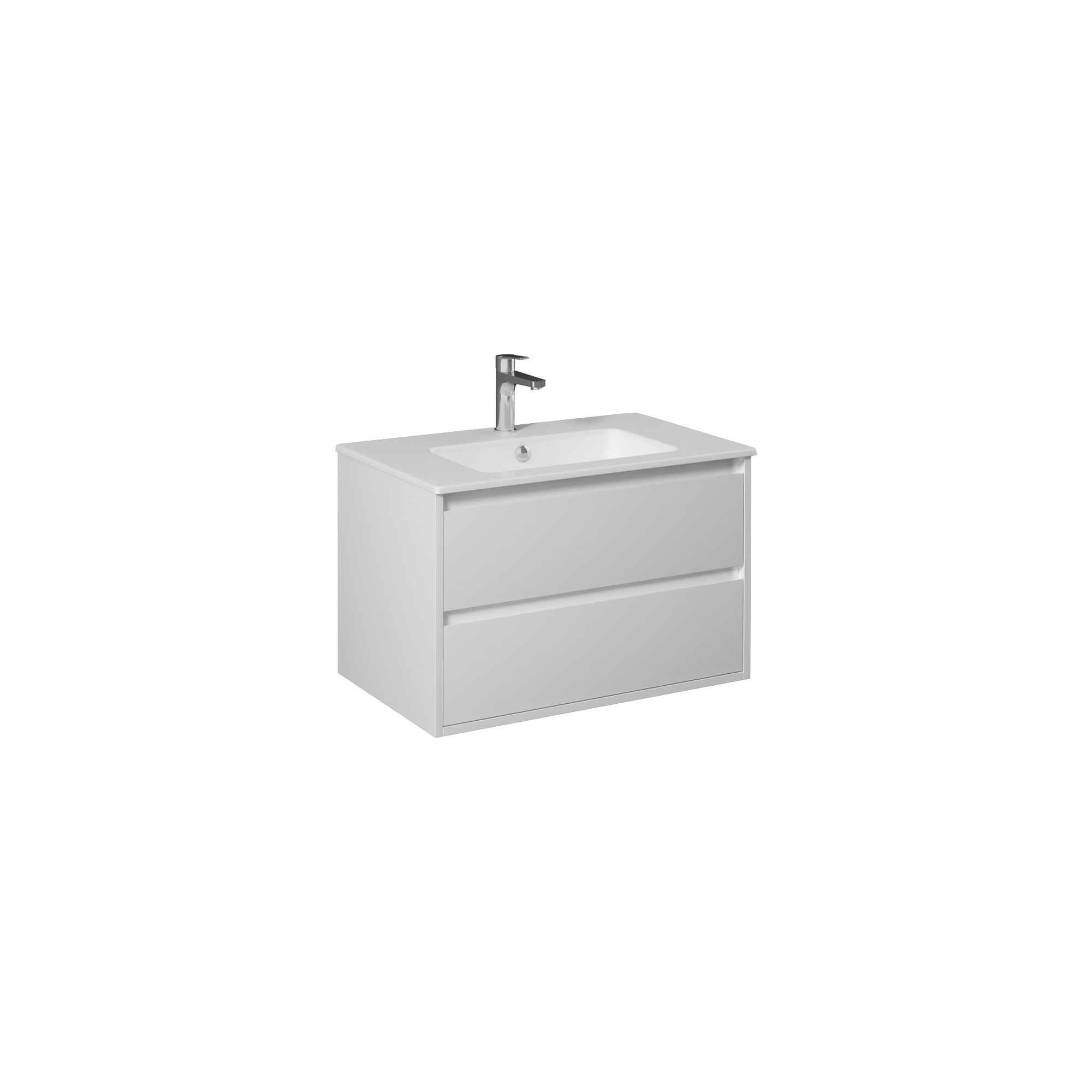Pro Washbasin Cabinet, Sand Beige 90 cm