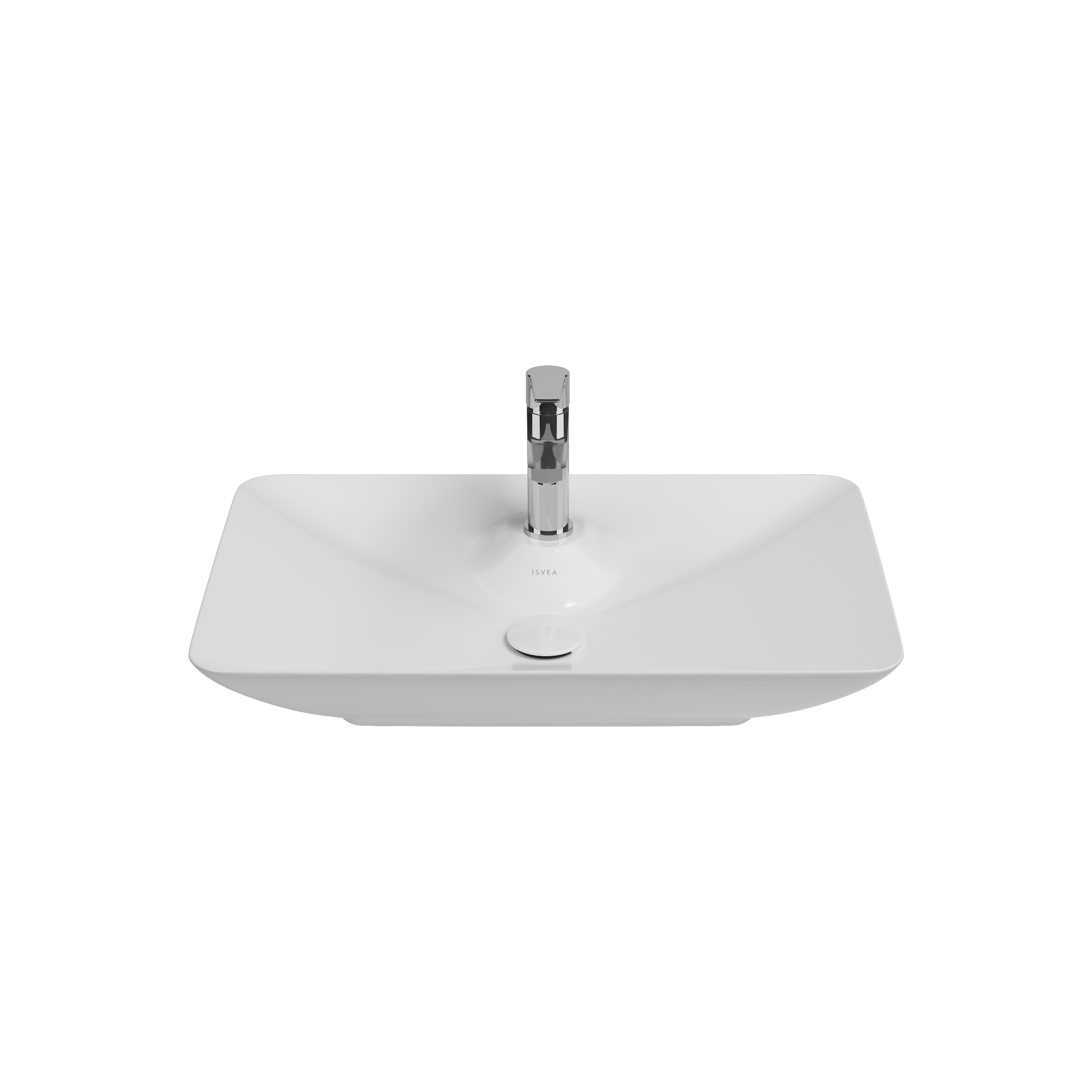 SistemaY Countertop Washbasin, 45 cm