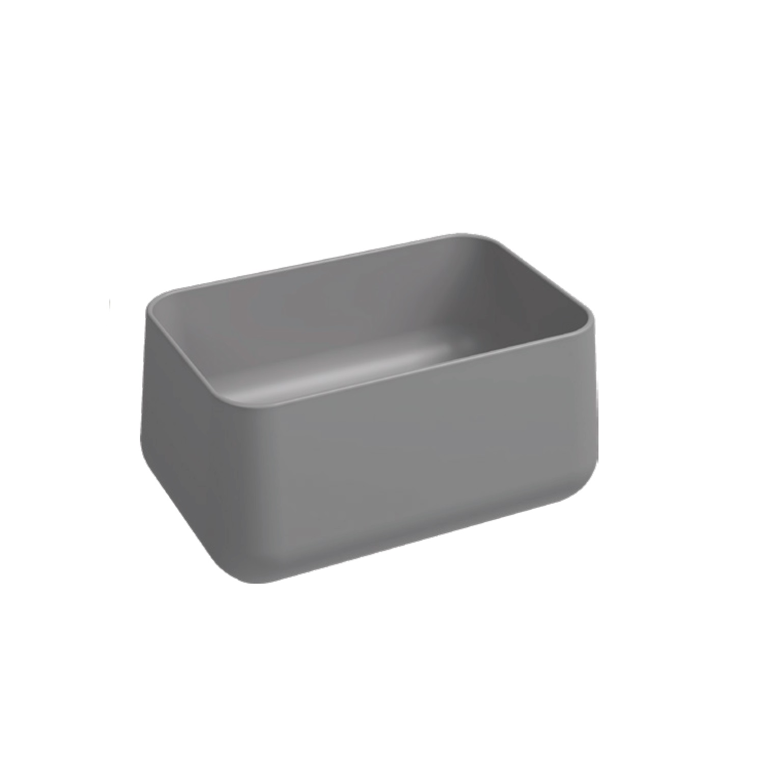 Sott Aqua Monoblok Yerden Lavabo 50 cm Rustik Bordo
