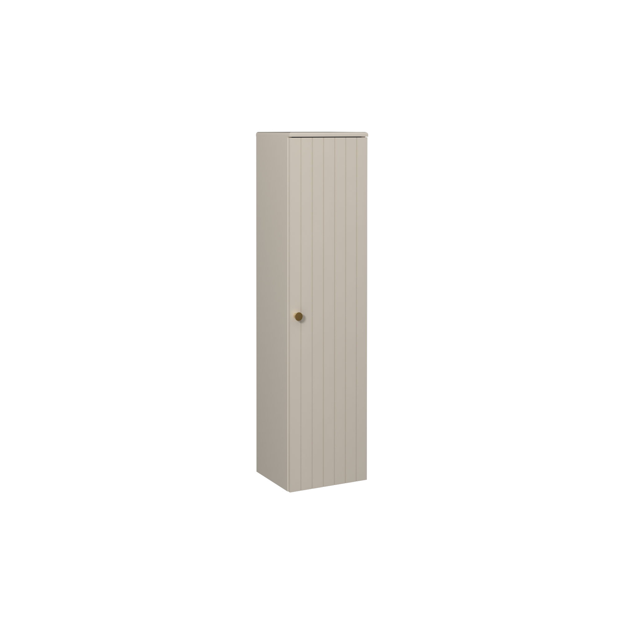 Rinato 35 cm Tall Cabinet, Cream Left