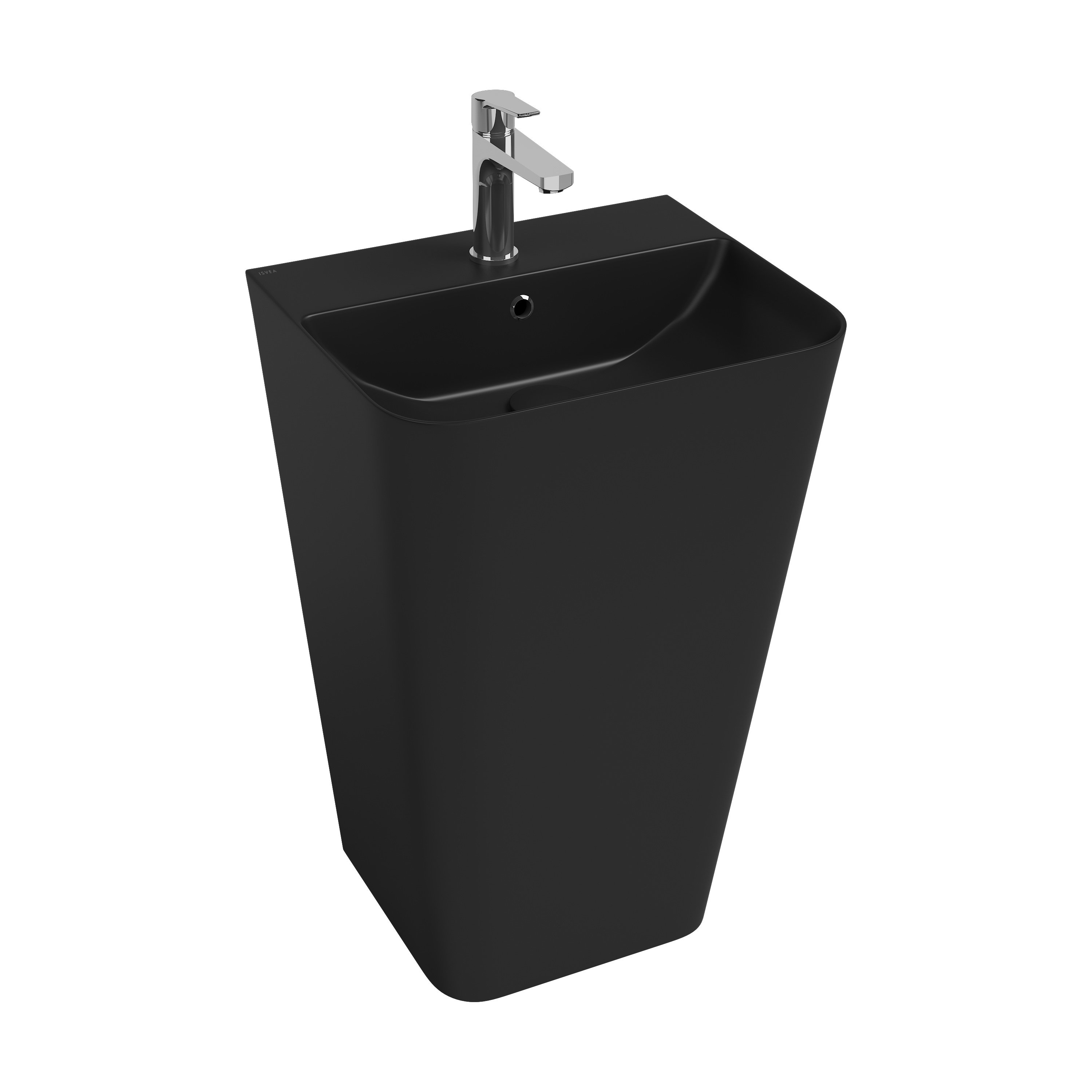 Vea Tezgah Üstü Lavabo 81 cm Siyah