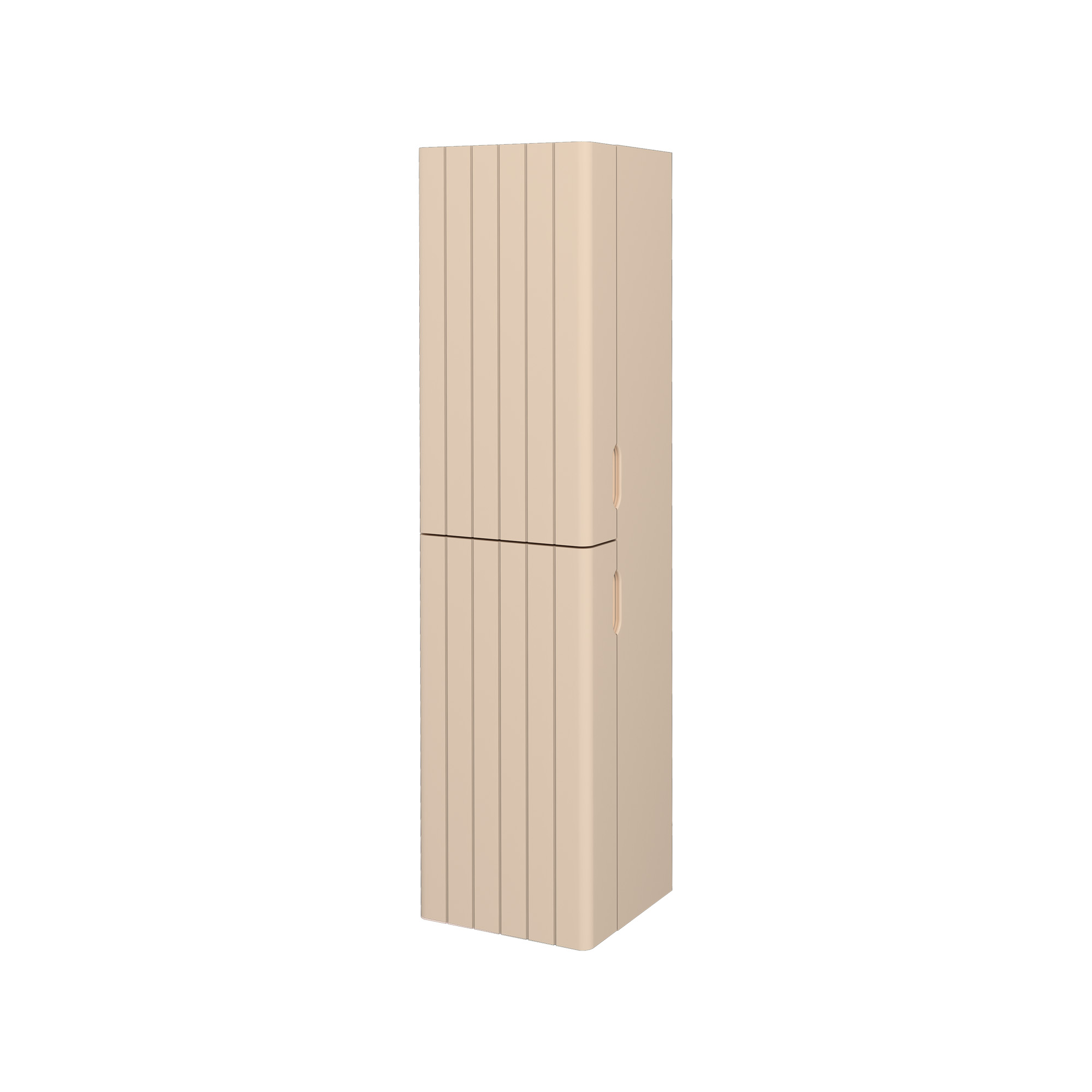 Vea Tall Cabinet Left, Dark Beige 35 cm