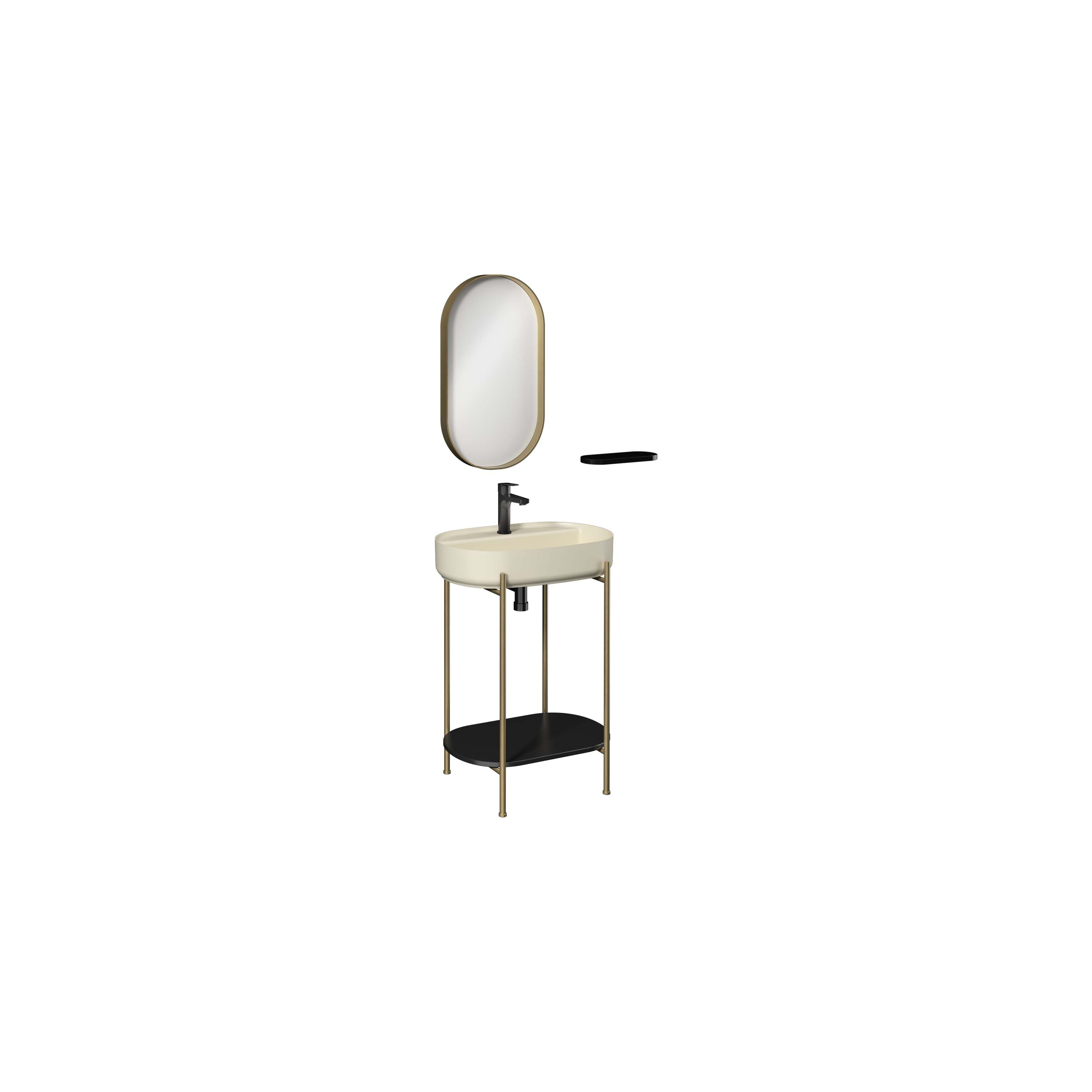 PUNO ART. Washbasin Unit, 60 cm