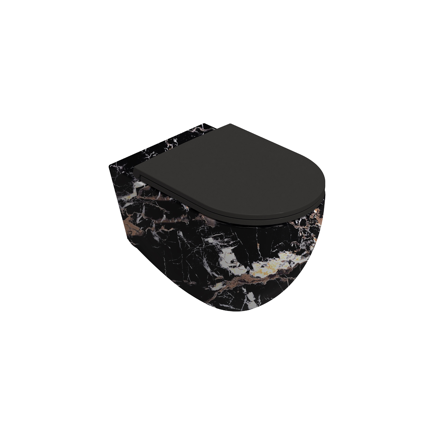 Infinity Terrazo Desenli Tezgah Üstü Lavabo 60 cm