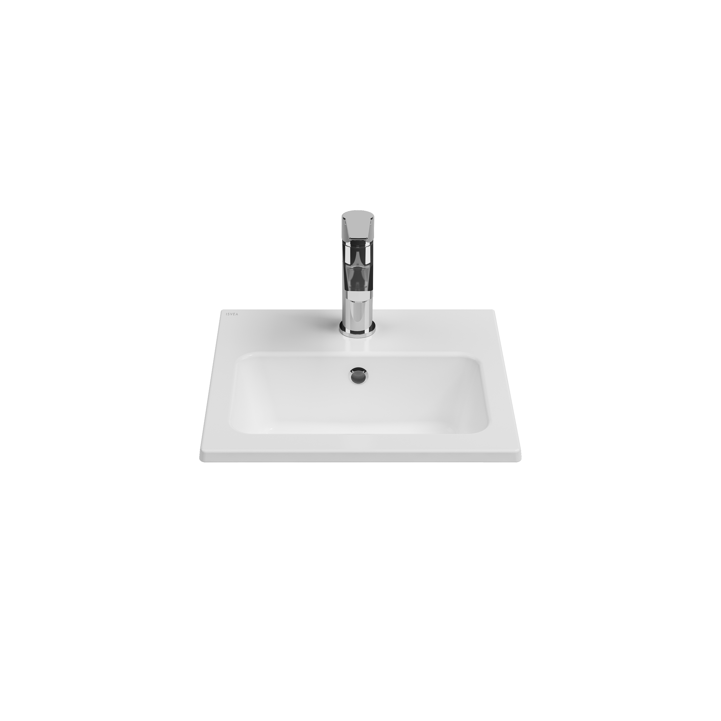 SistemaT Flat Washbasin, 91 cm