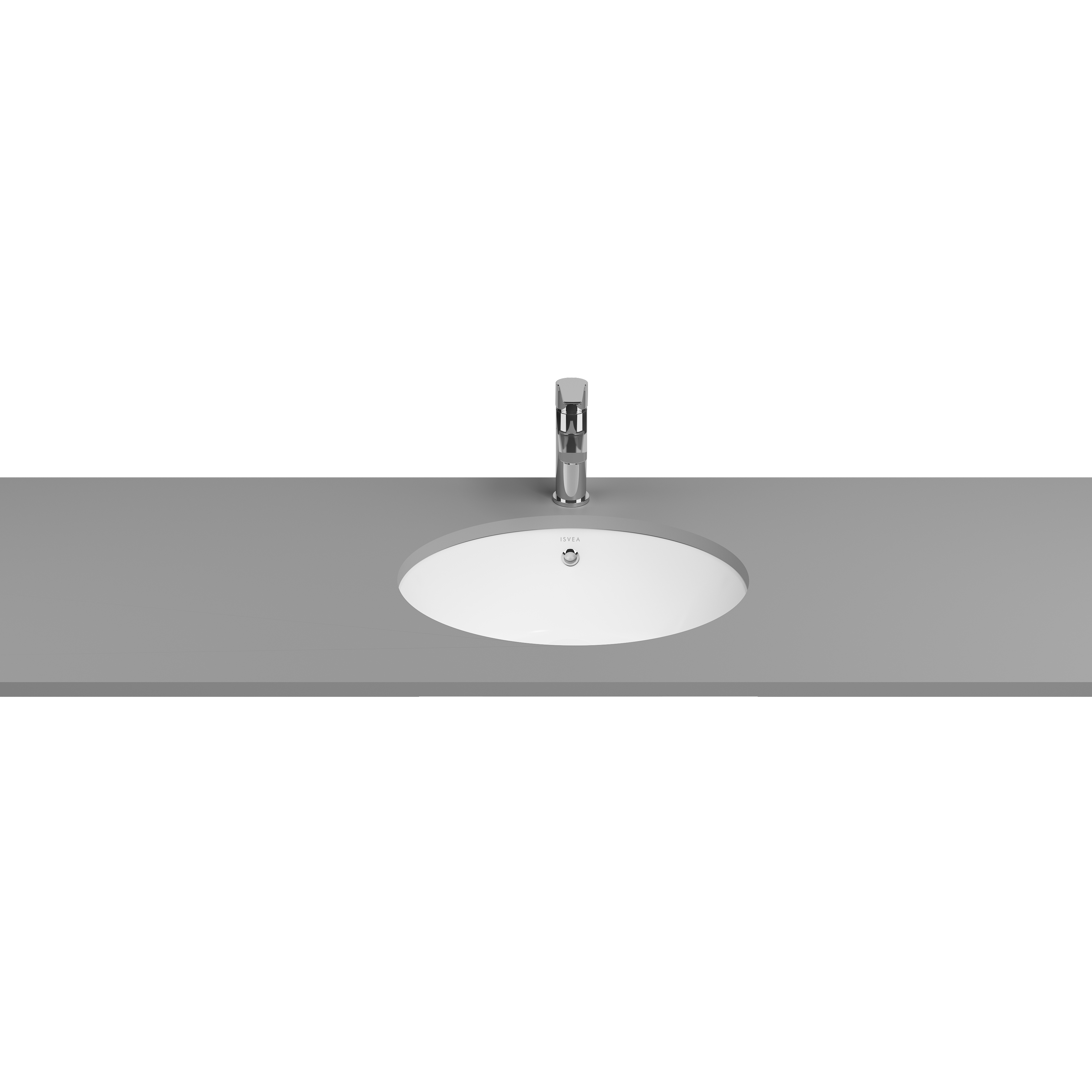 SOLUZIONE Undercounter Washbasin, 52 cm