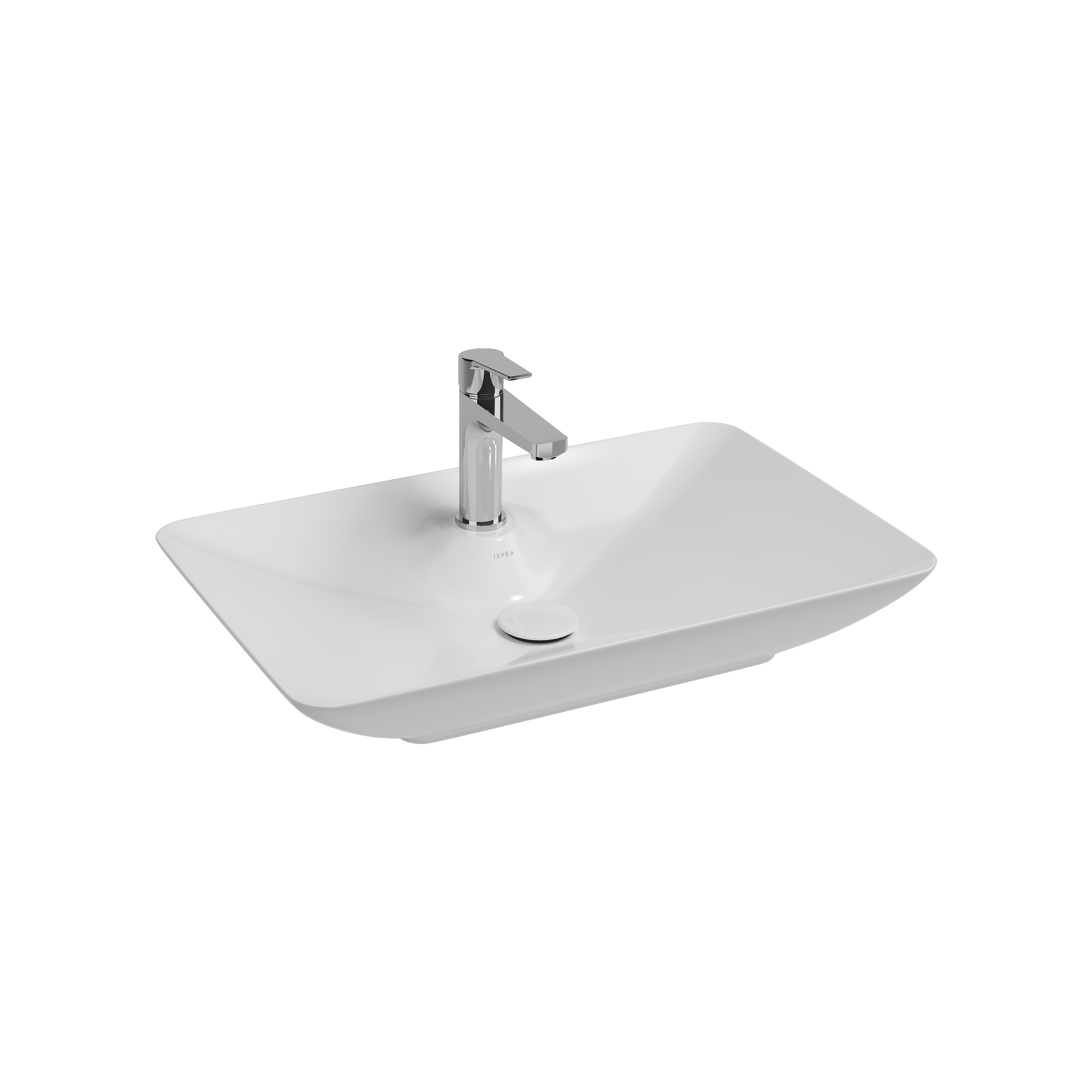 SistemaY Countertop Washbasin, 65 cm