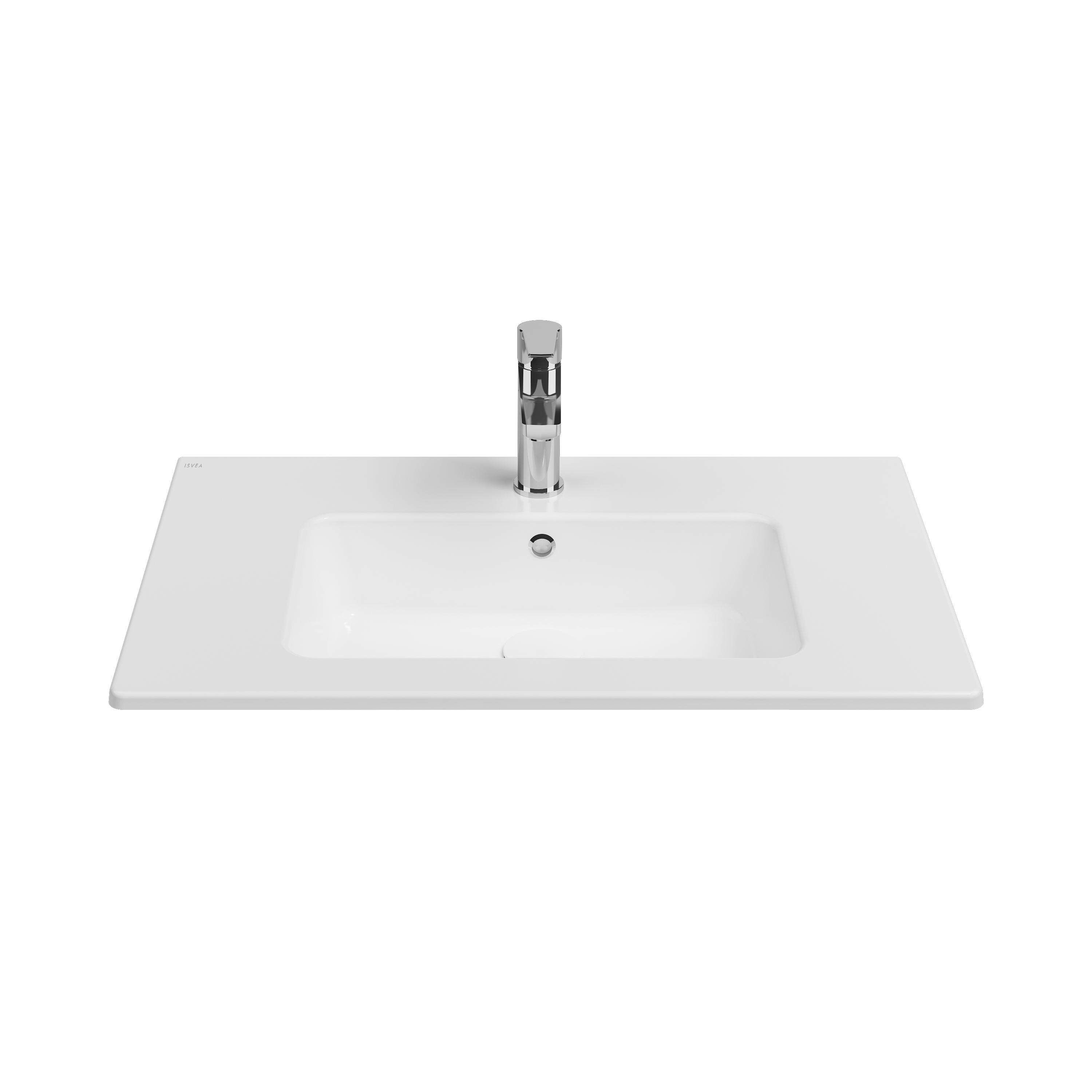 SistemaT Flat Washbasin, 71 cm