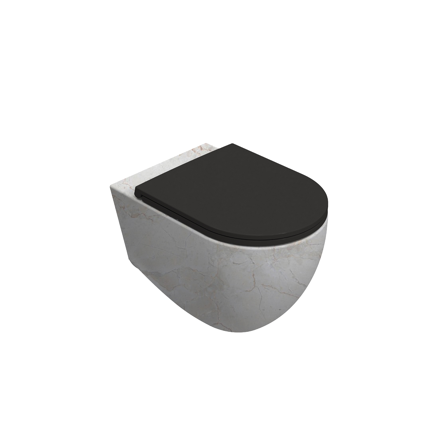Infinity Terrazo Desenli Tezgah Üstü Lavabo 60 cm