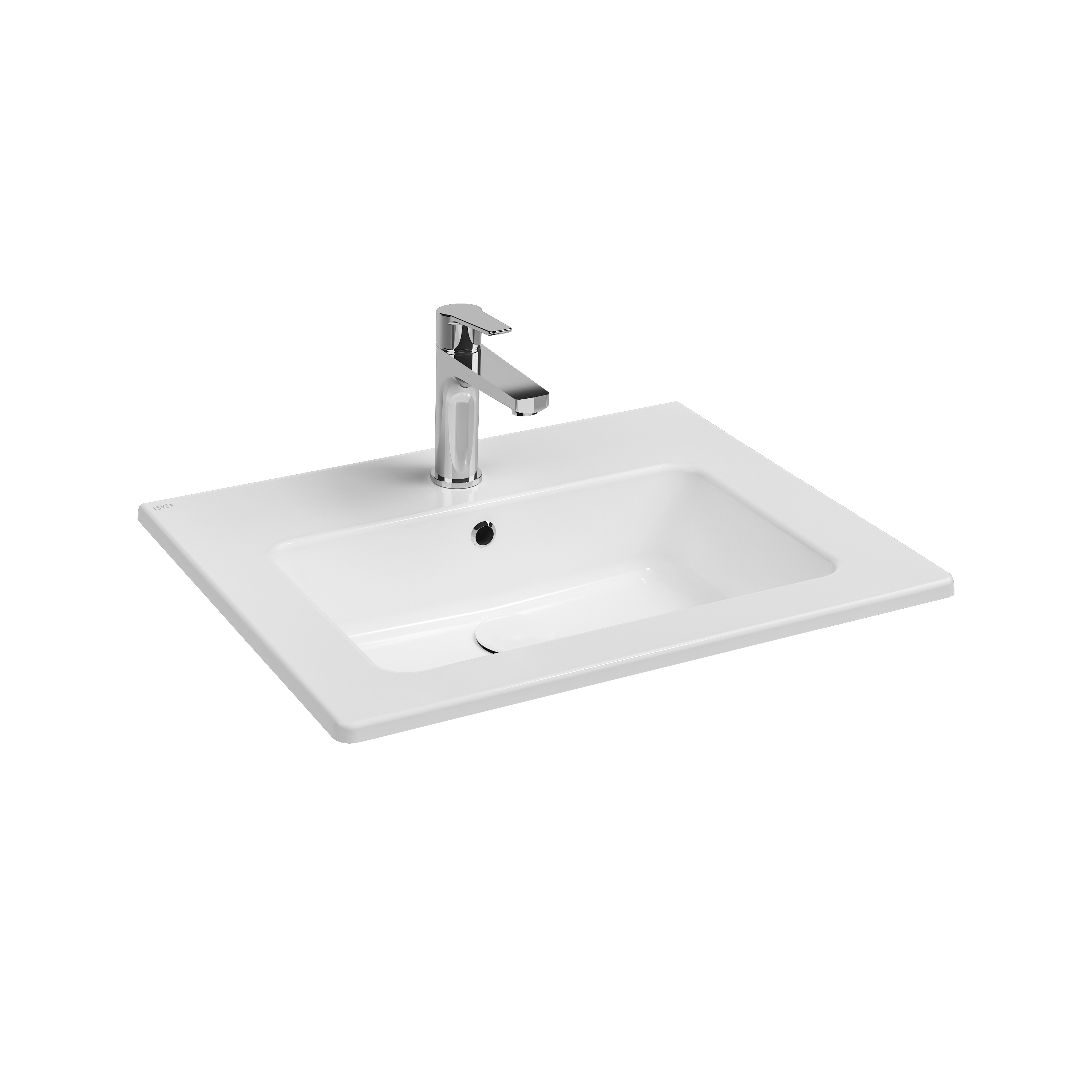 SistemaT Flat Washbasin, 91 cm