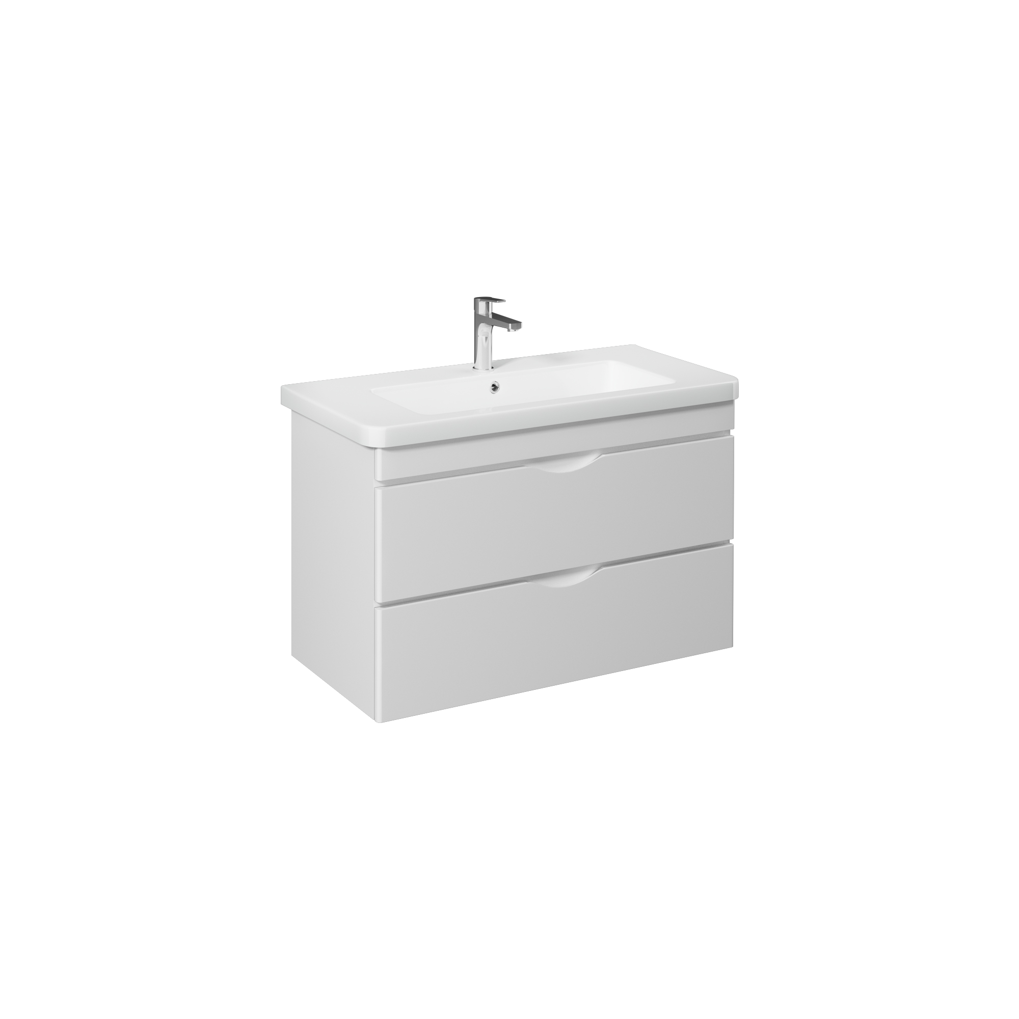 Neo Washbasin Cabinet, White 100 cm