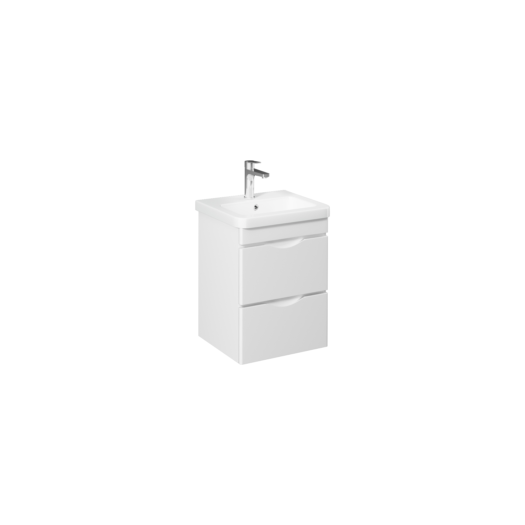 Neo Washbasin Cabinet, White 50 cm