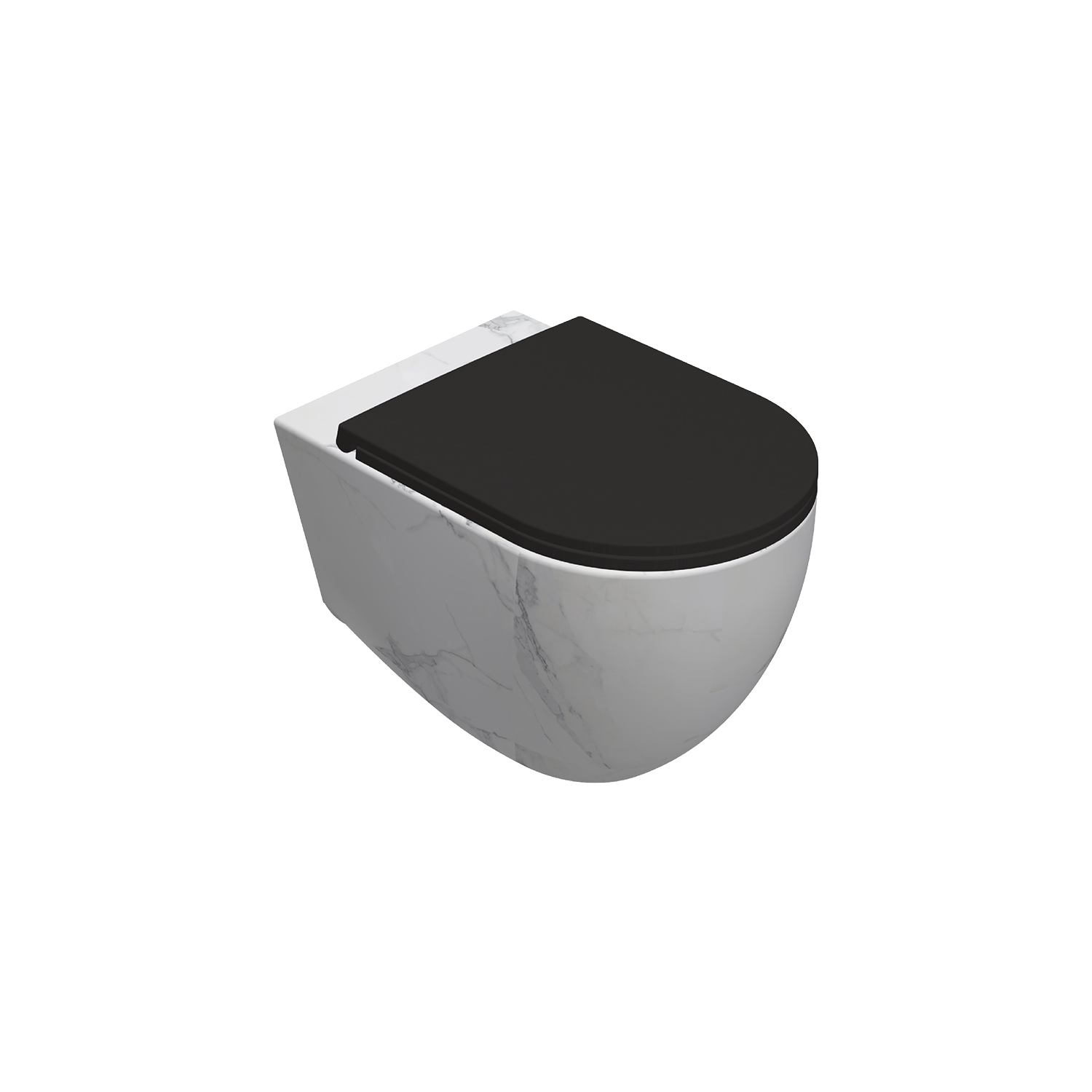Infinity Terrazo Desenli Tezgah Üstü Lavabo 60 cm