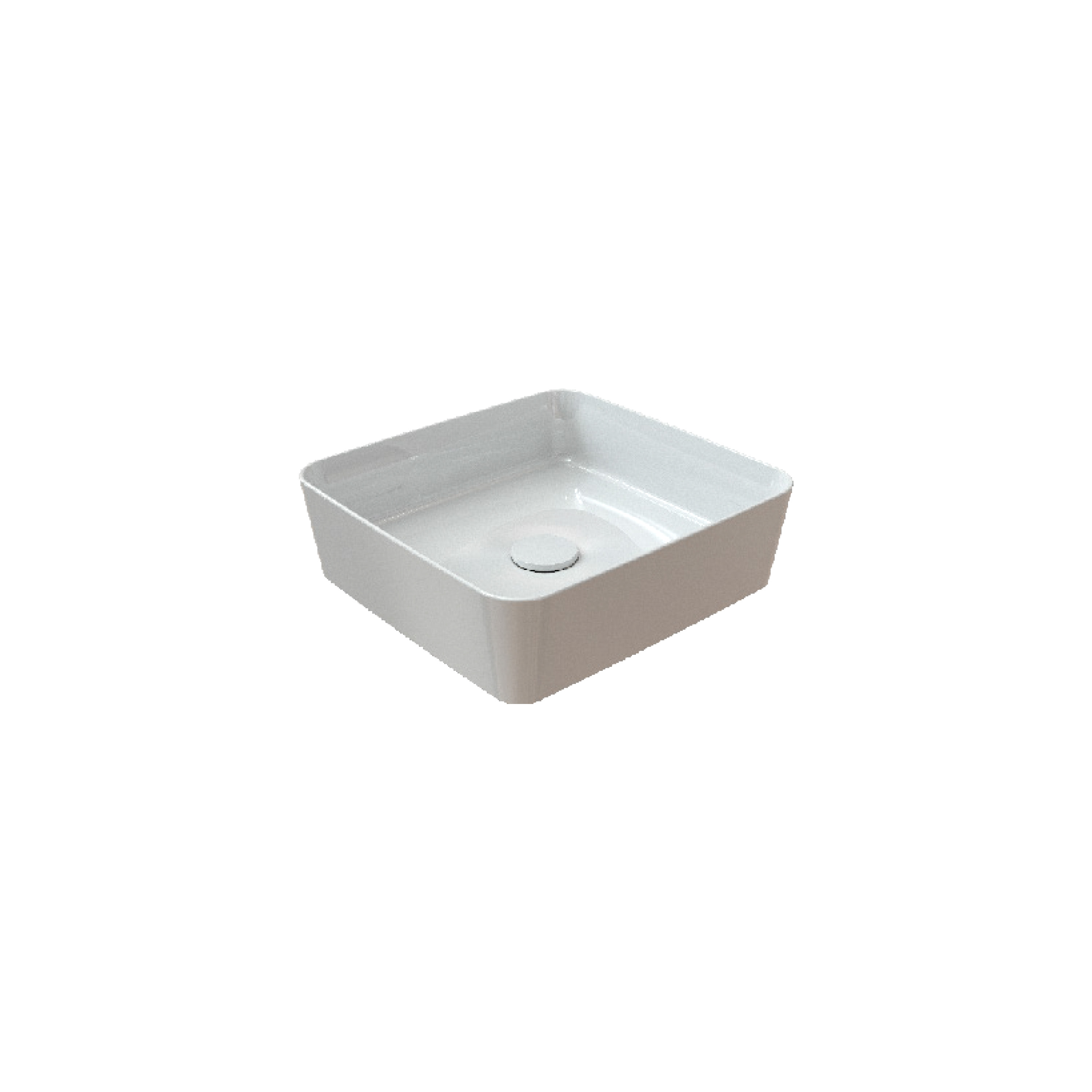 PEAK Countertop Washbasin, 40 cm 