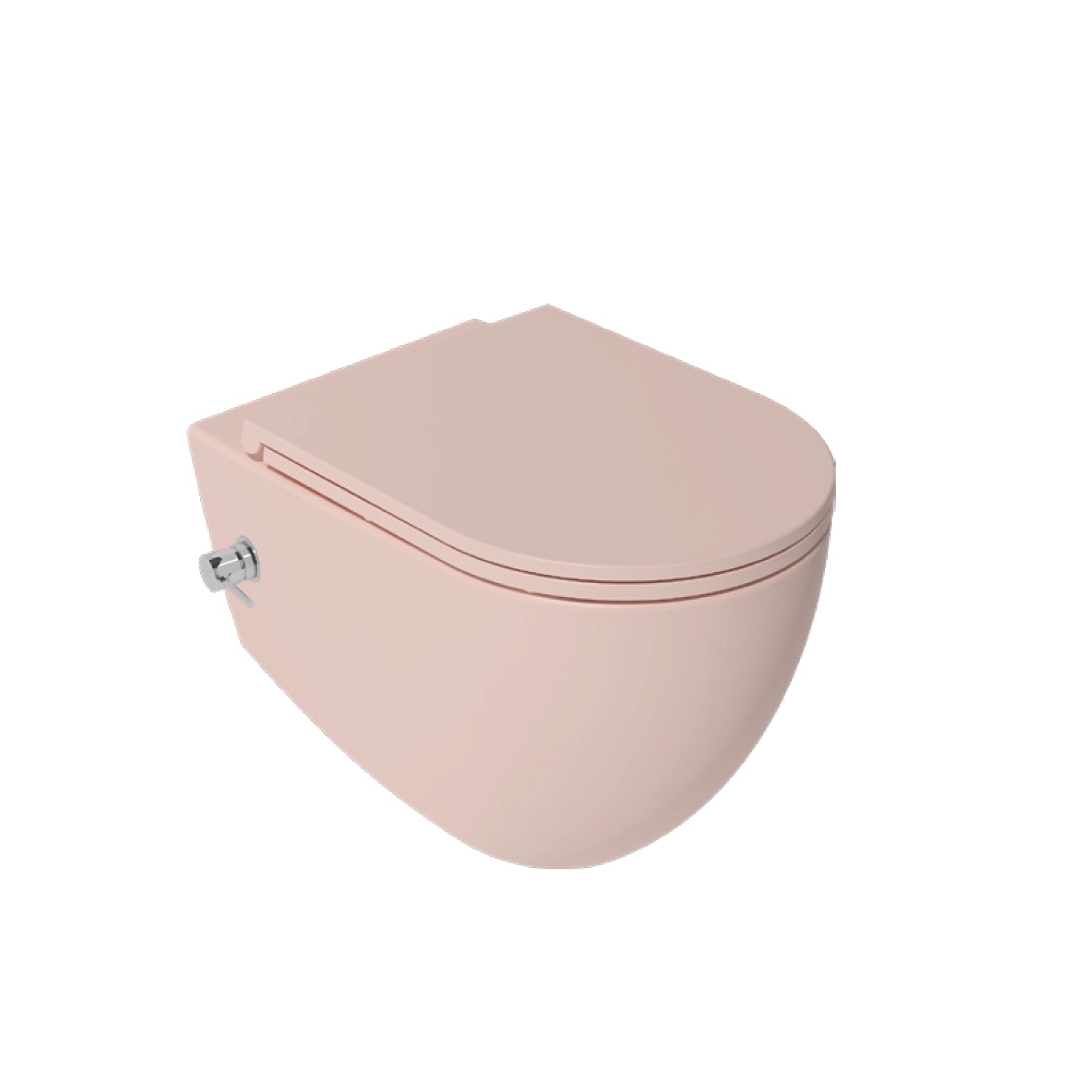 Fluido Tezgah Üstü Lavabo 60 cm Terracotta