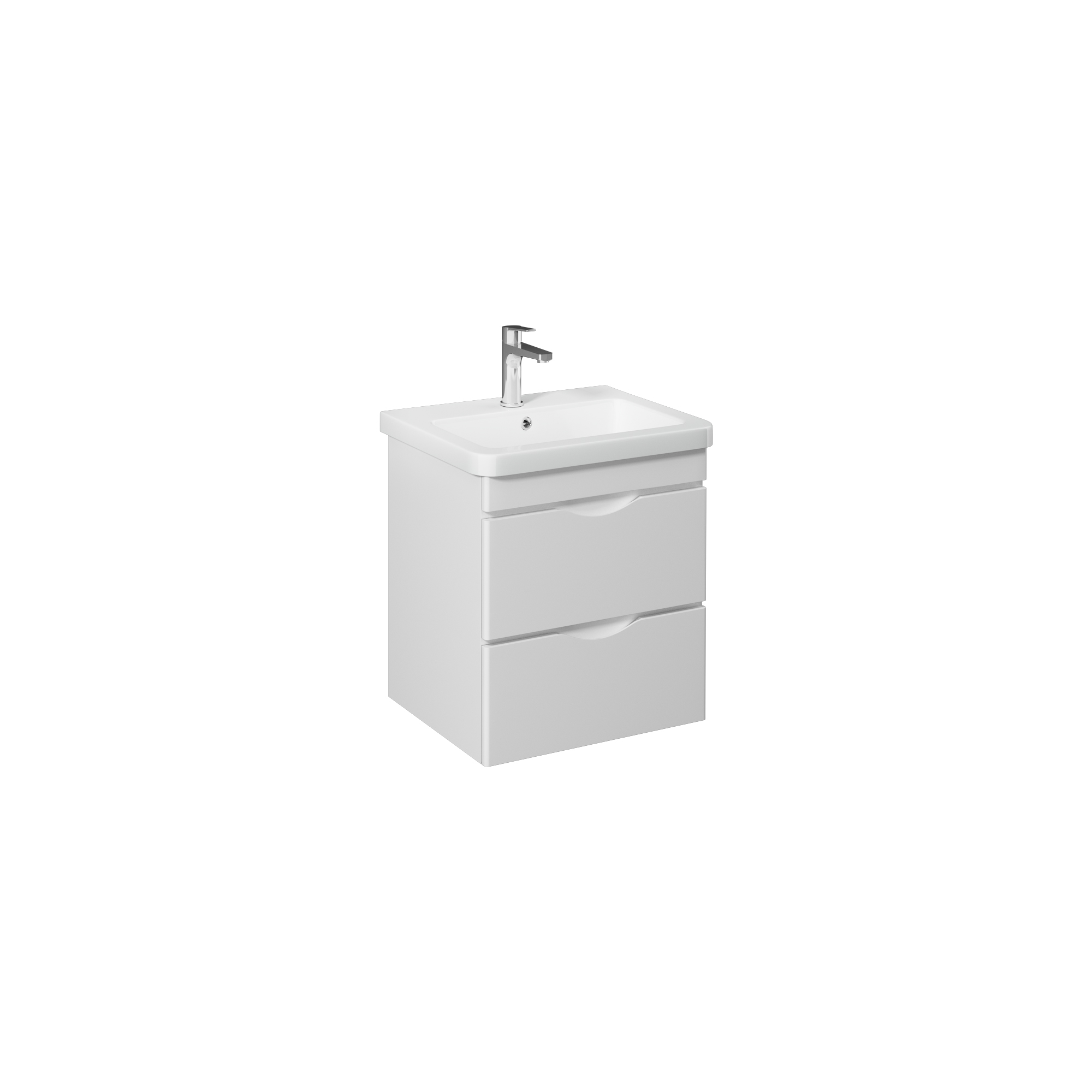 Neo Washbasin Cabinet, White 60 cm