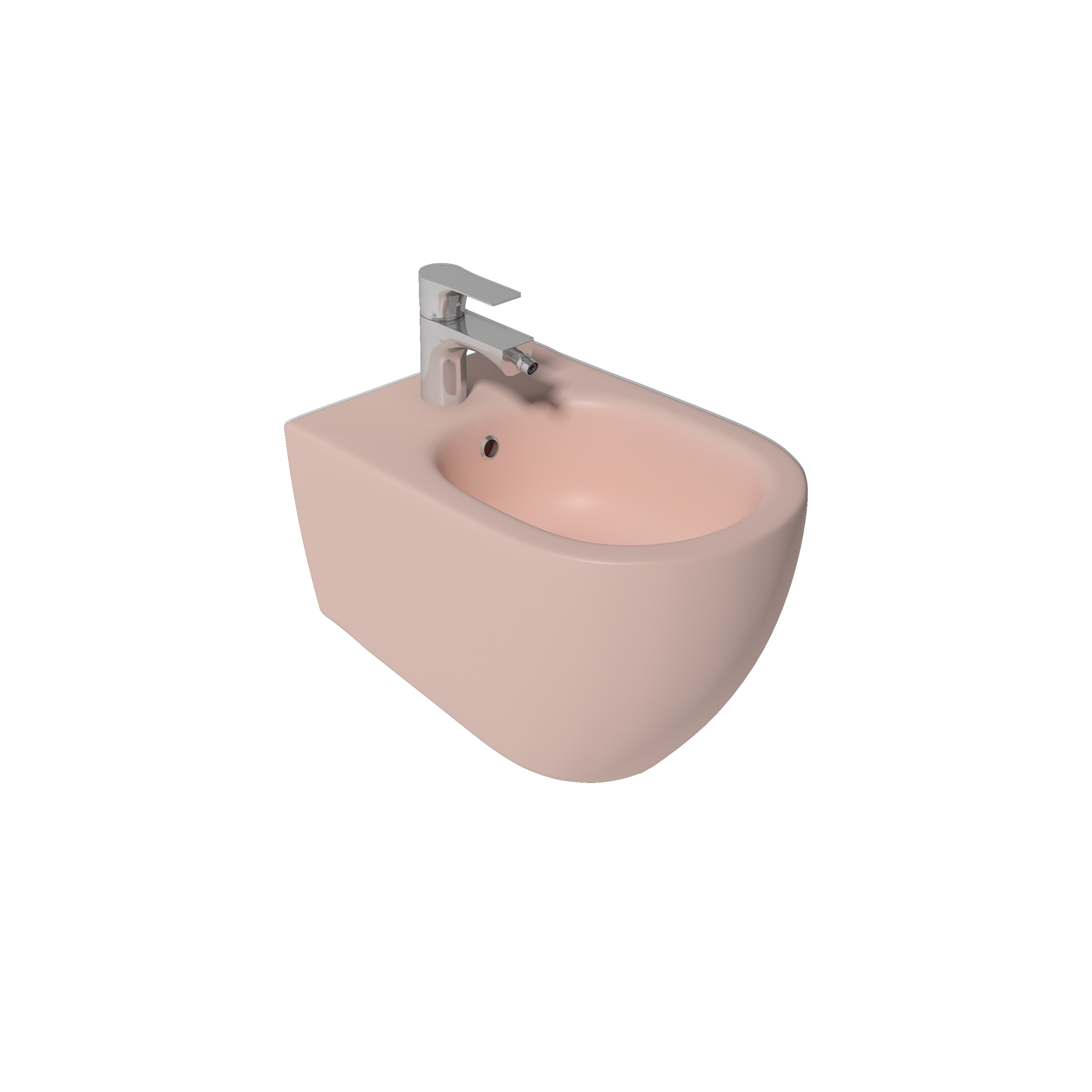 Sentimenti Neo Rimless Wall Hung WC Taupe