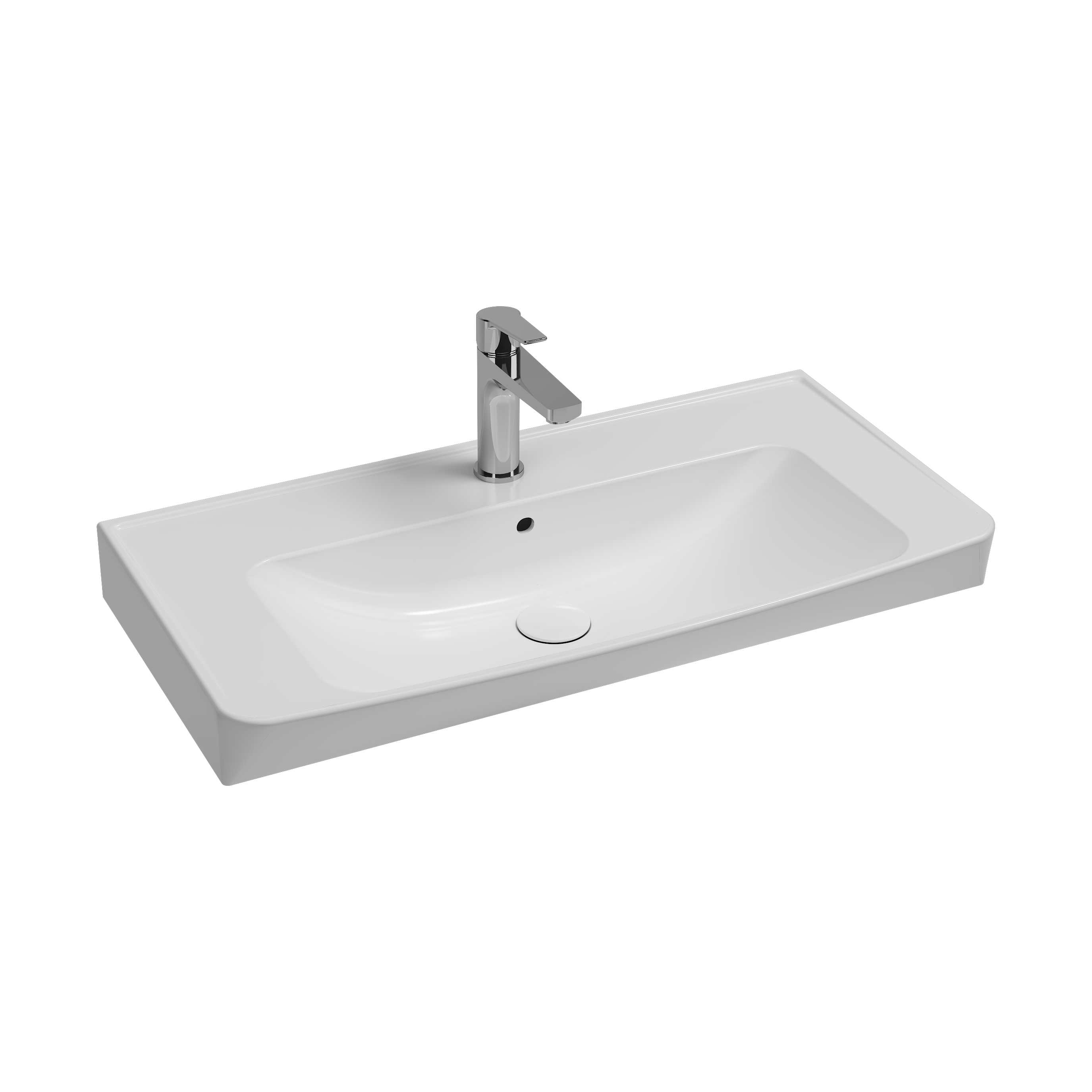 Ventuno Tezgah Üstü Lavabo 80 cm