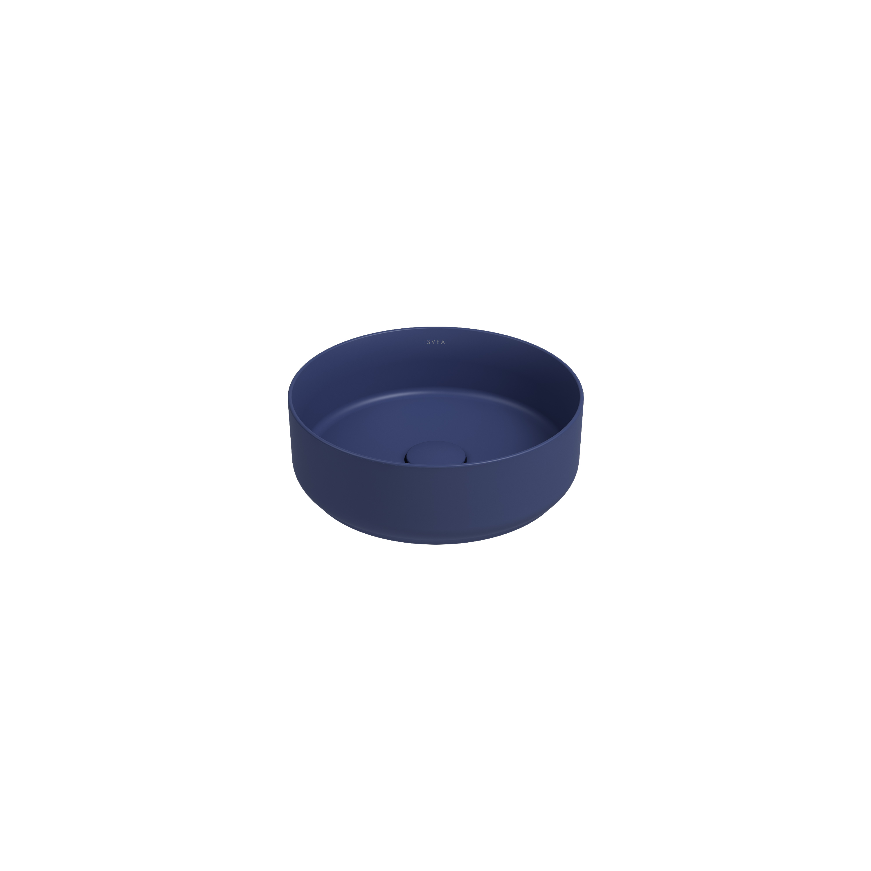 Infinity Inset Washbasin 55 cm Isvea Blue