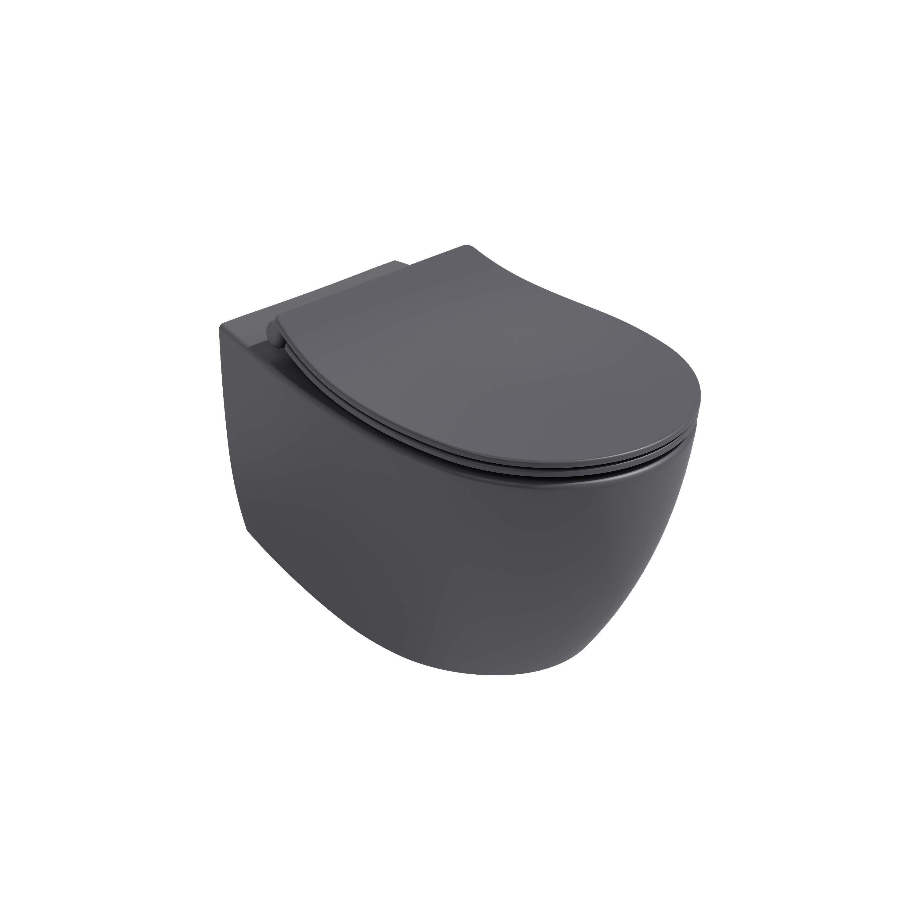 Infinity Countertop Washbasin 42 cm Black