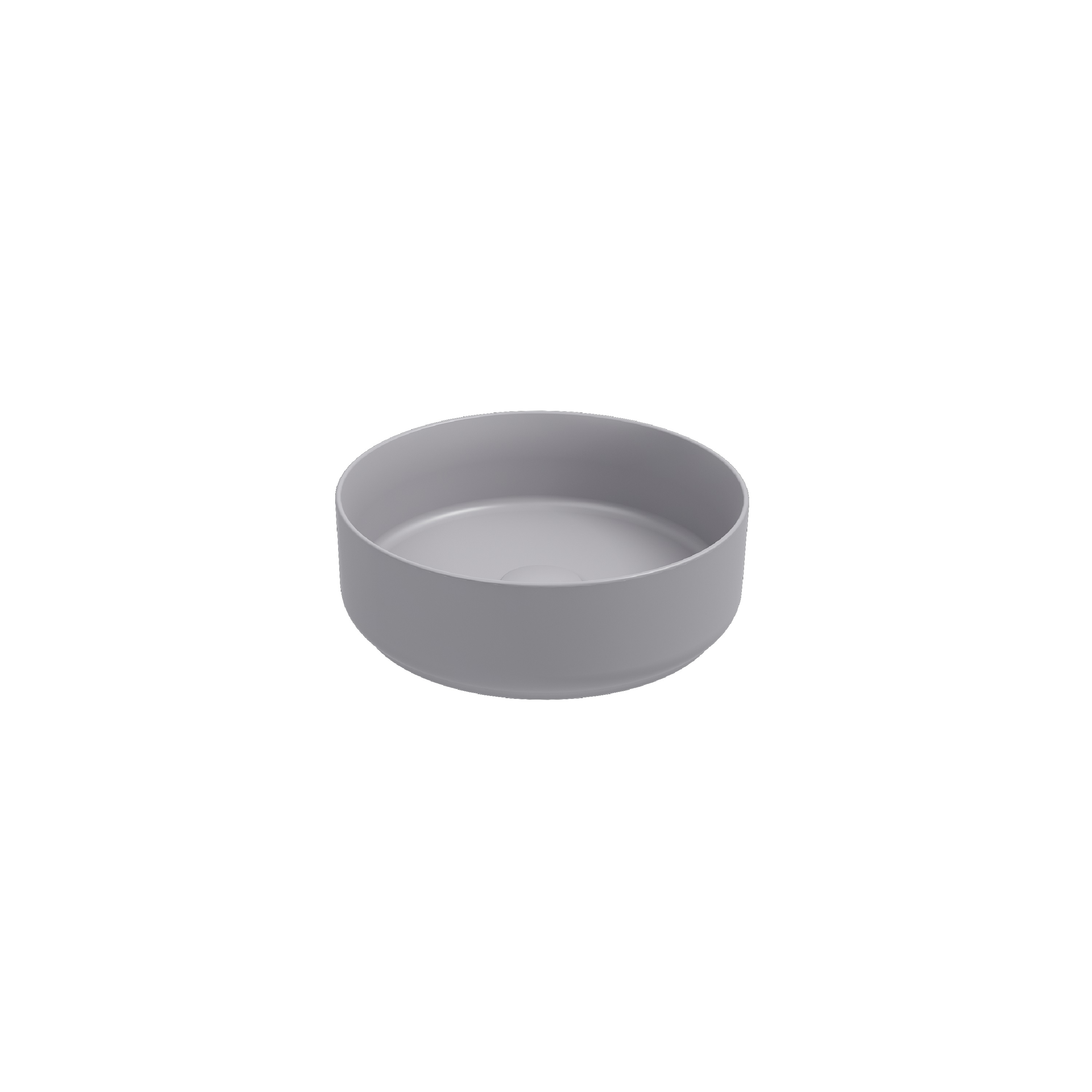 Infinity Tezgah Üstü Lavabo 36 cm Mat Beyaz