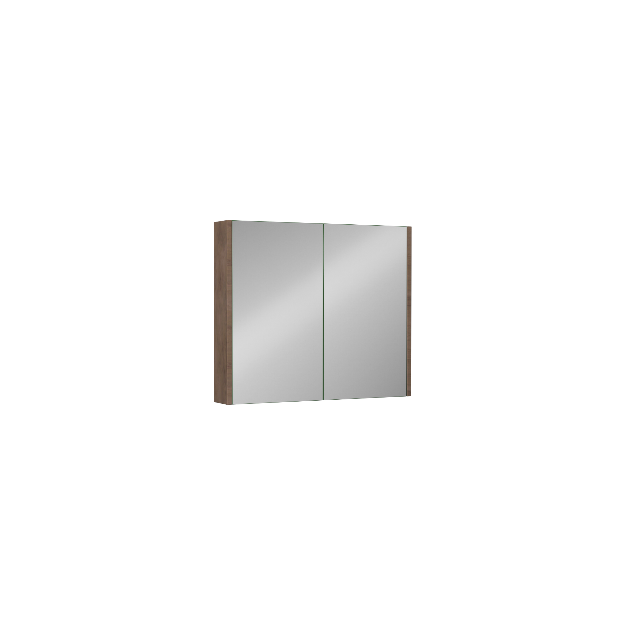 Trio + 80 cm Mirror Cabinet, Retro Bronze