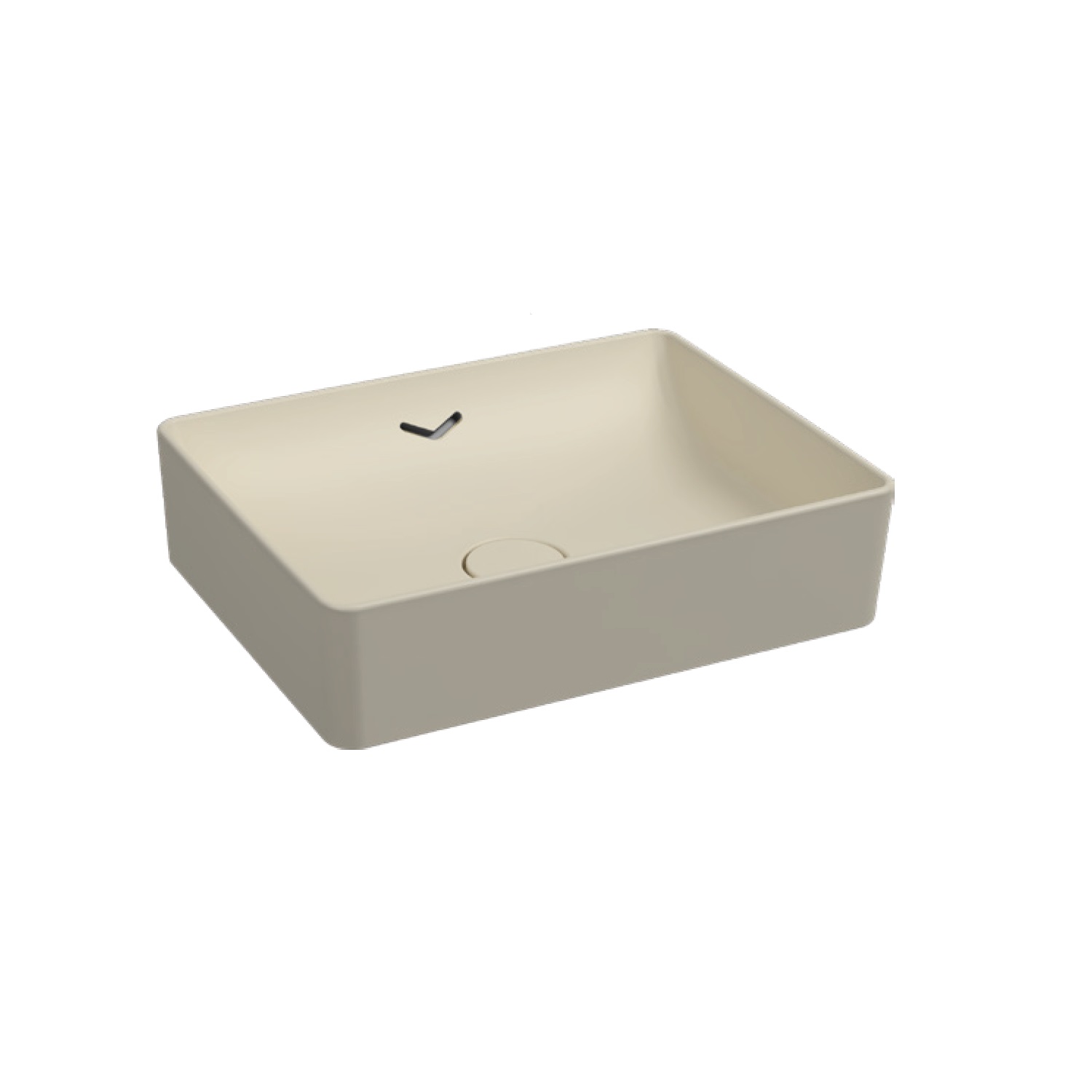 Sott Aqua Monoblok Yerden Lavabo 50 cm Rustik Bordo