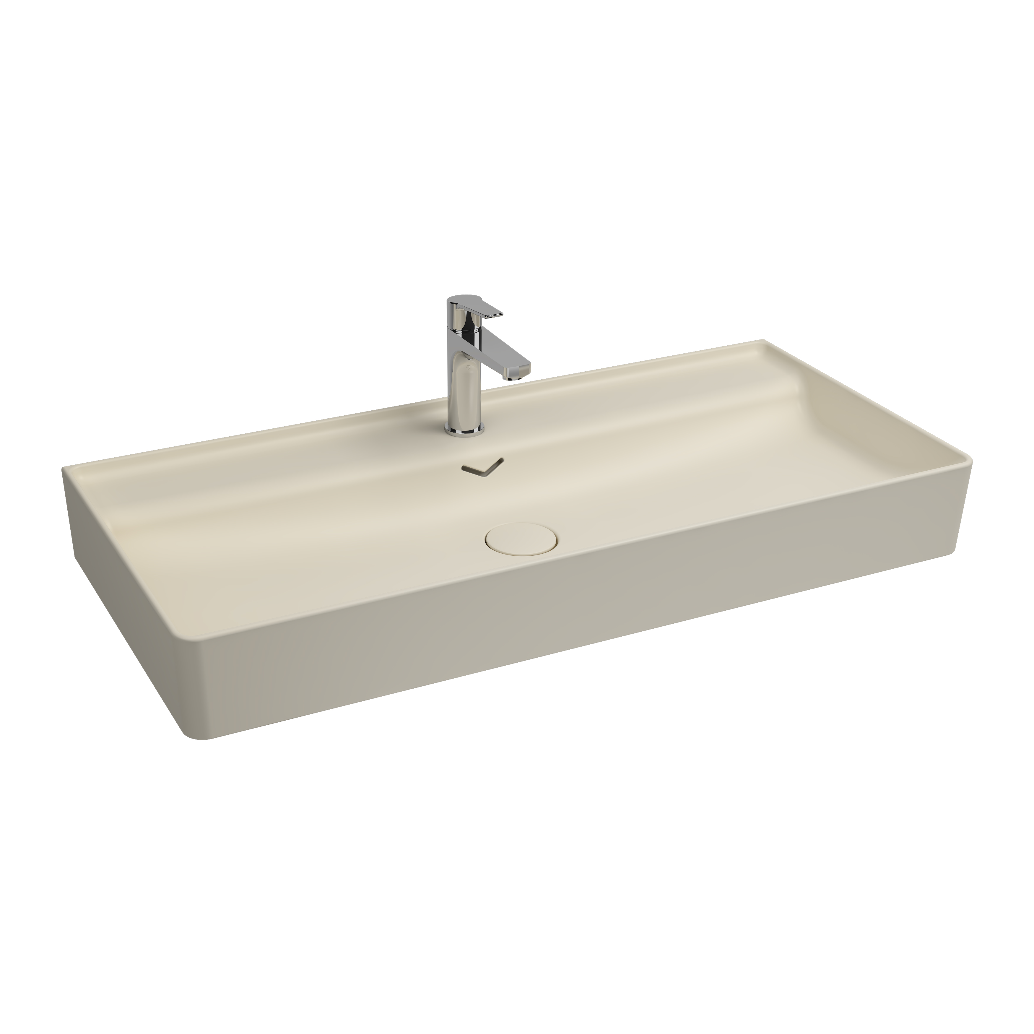 Vea Tezgah Üstü Lavabo 121 cm Antrasit
