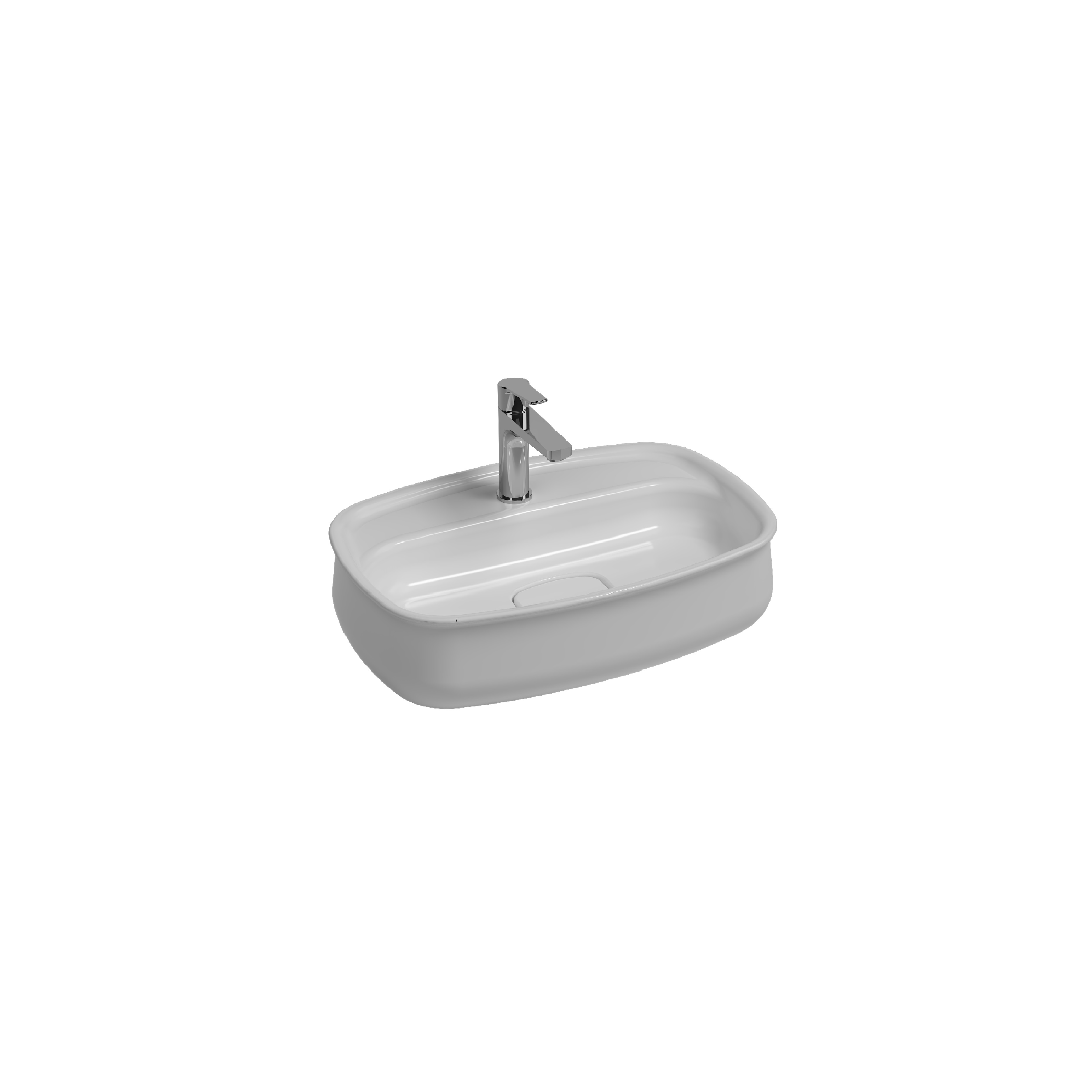 Sott Aqua Monoblok Yerden Lavabo 50 cm Petrol Yeşili