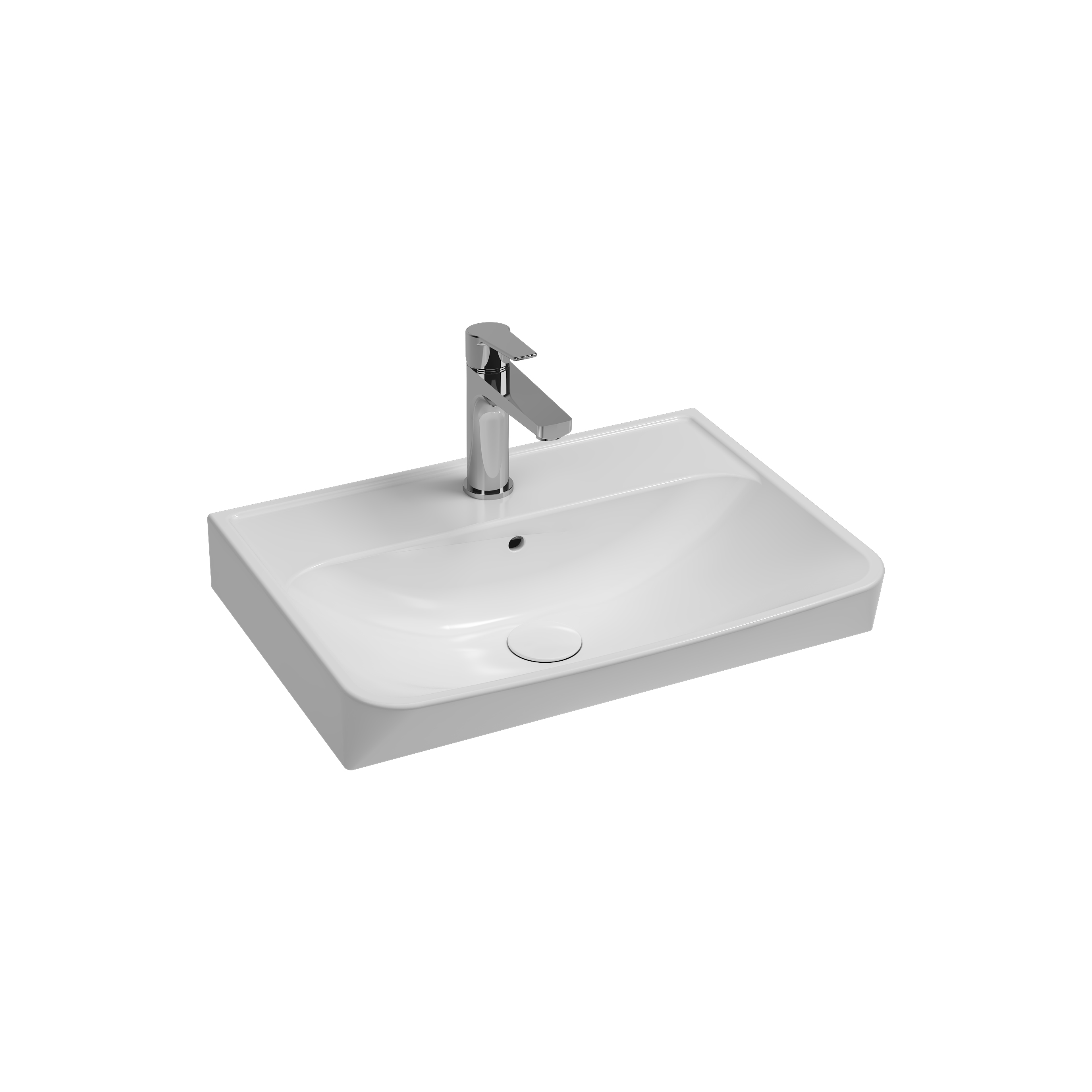 Ventuno Tezgah Üstü Lavabo 55 cm
