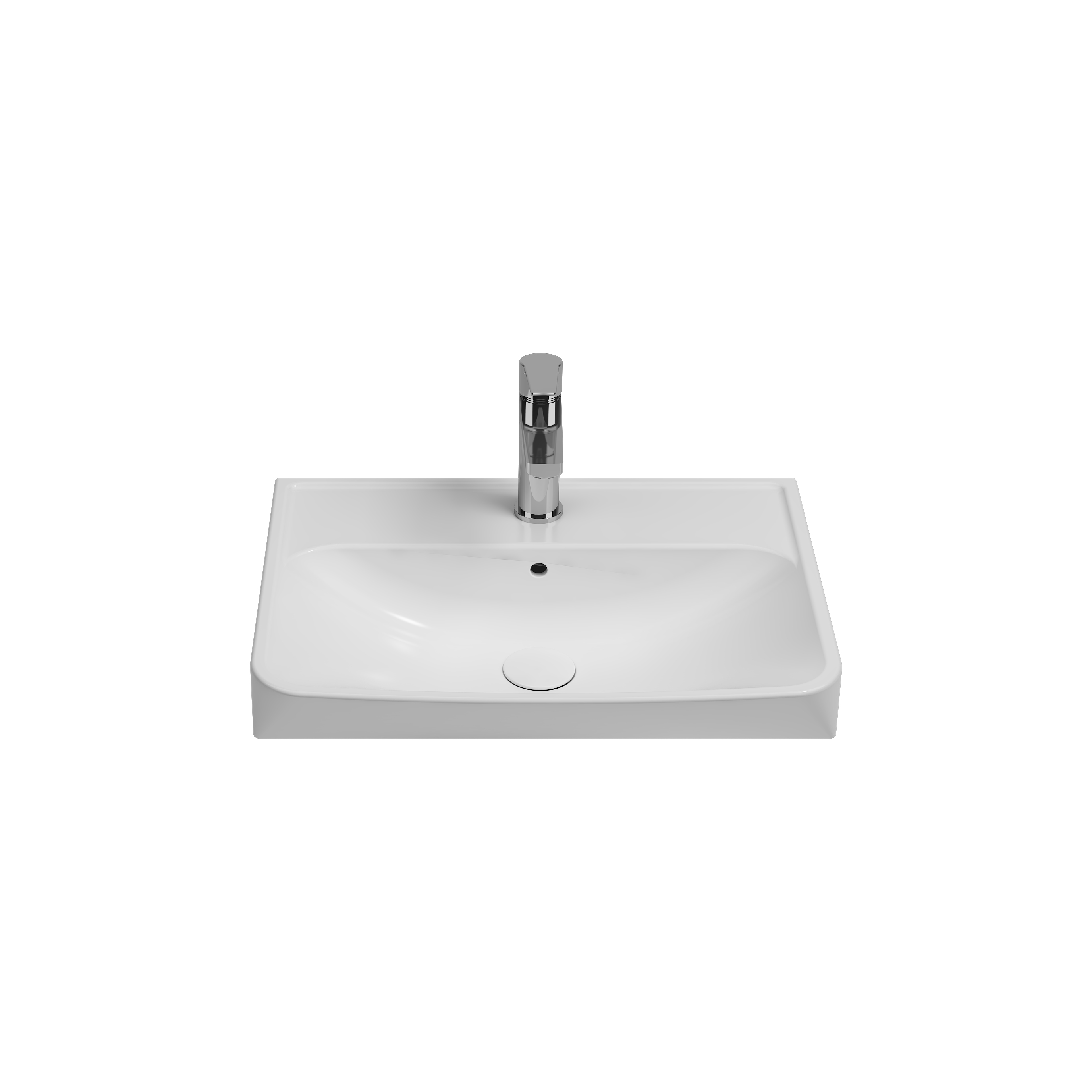 Ventuno Tezgah Üstü Lavabo 55 cm