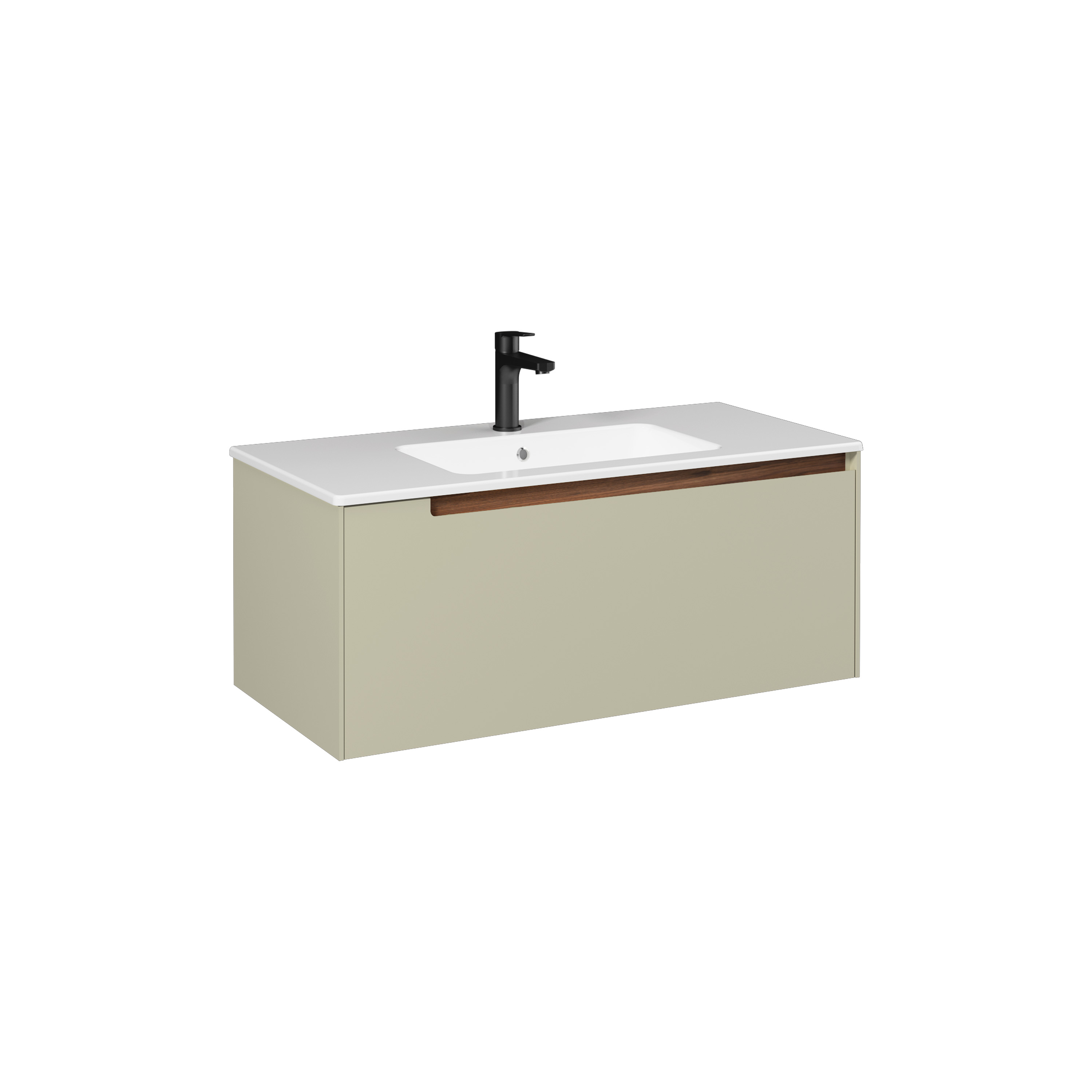 DANTE Washbasin Cabinet, Light Green 120 cm