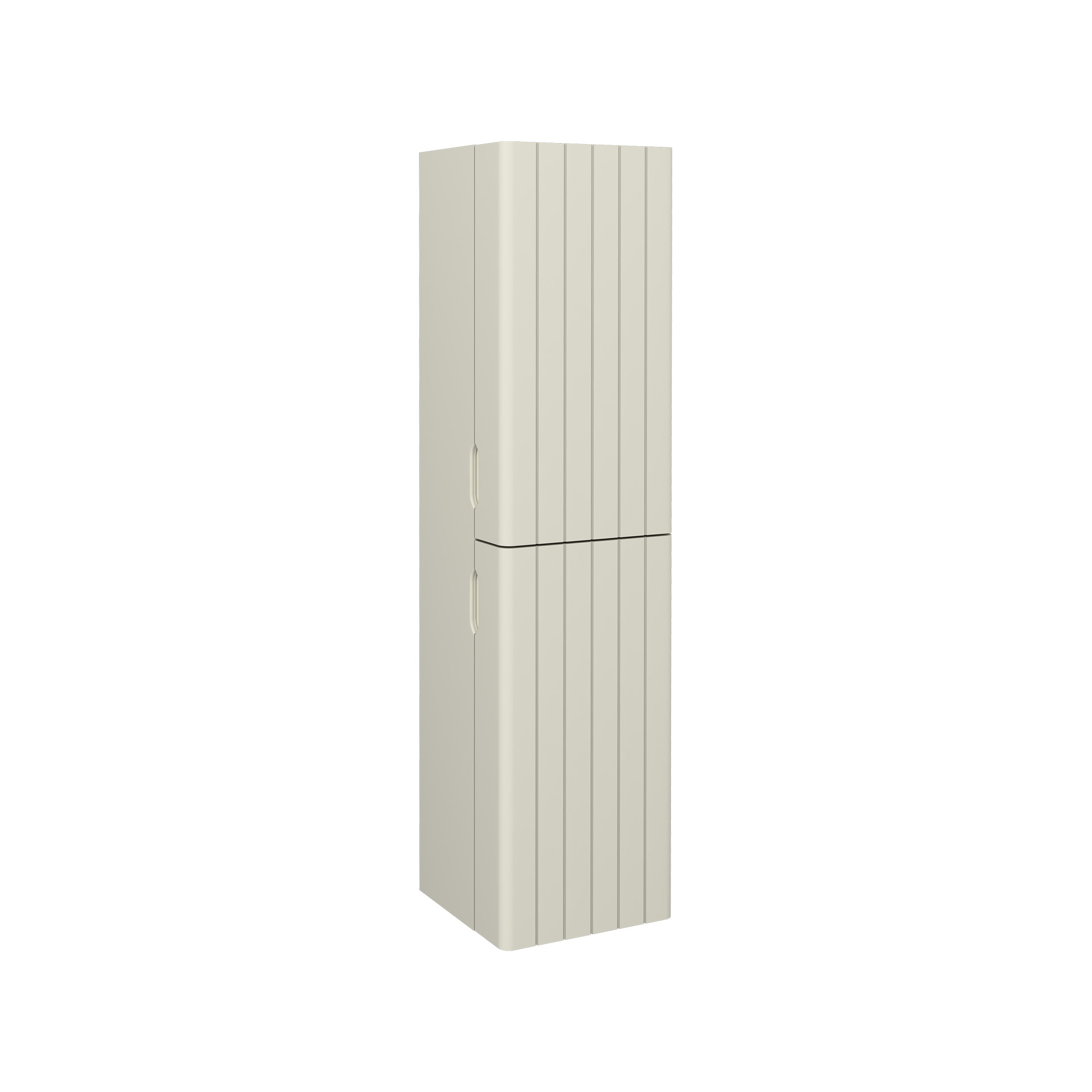 Vea Tall Cabinet Right, Stone Grey 35 cm