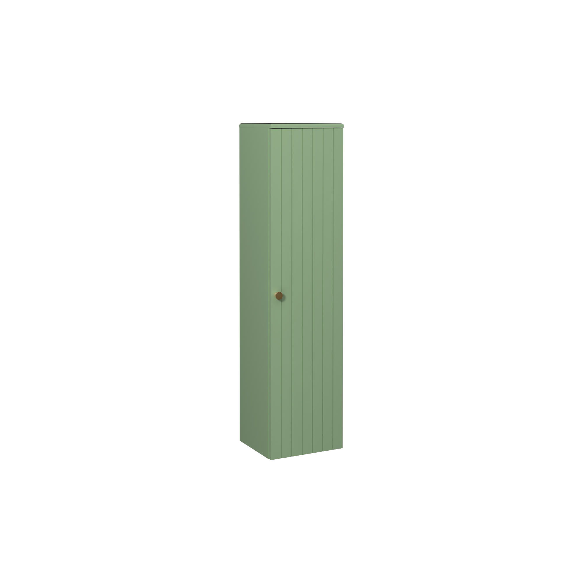 Rinato Upper Cabinet, Pastel Green Right 25 cm